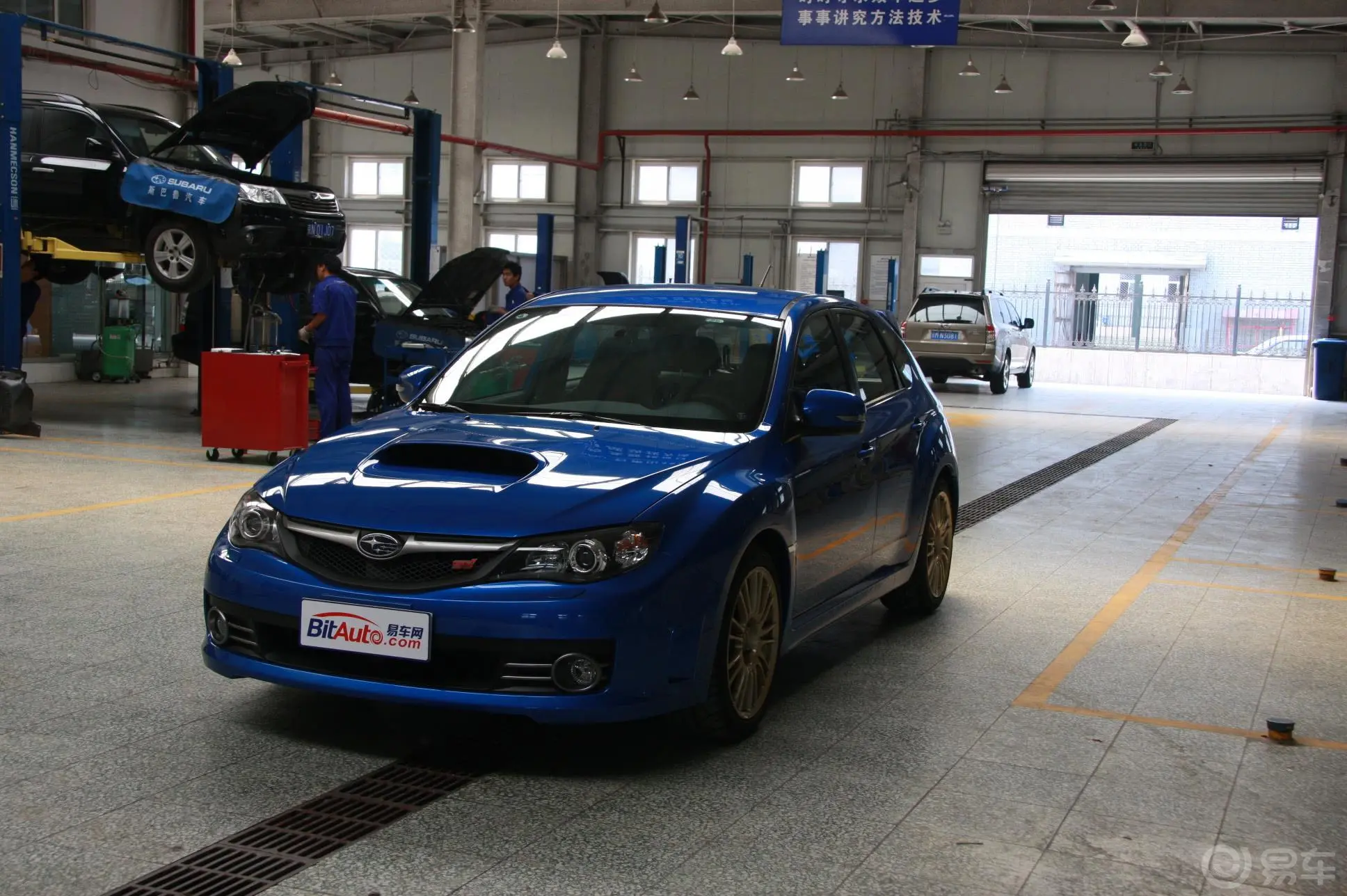 斯巴鲁WRXImpreza WRX STI加强版外观