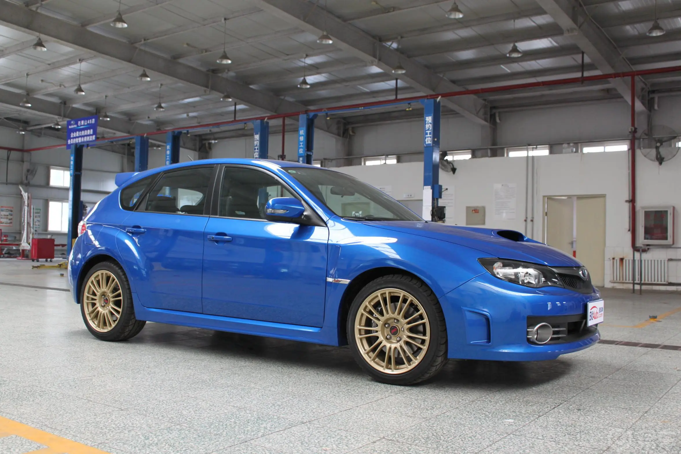 斯巴鲁WRXImpreza WRX STI加强版外观