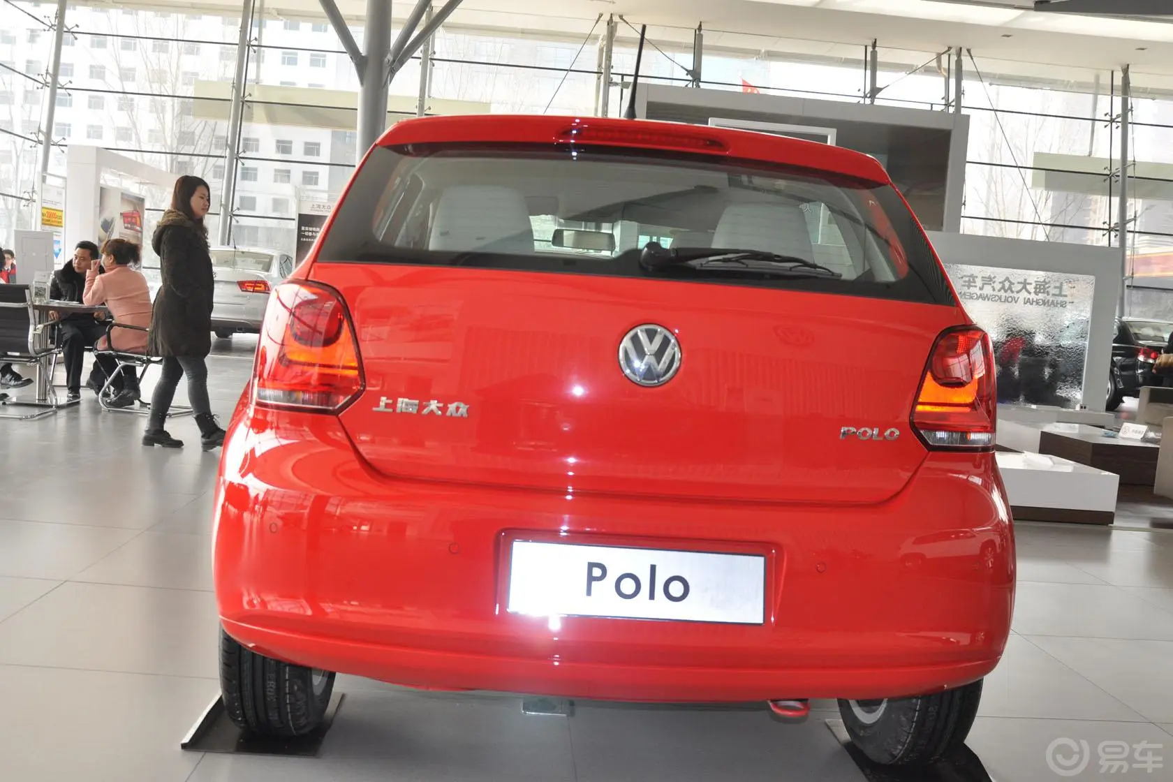 Polo1.4L 自动 舒适版正后水平