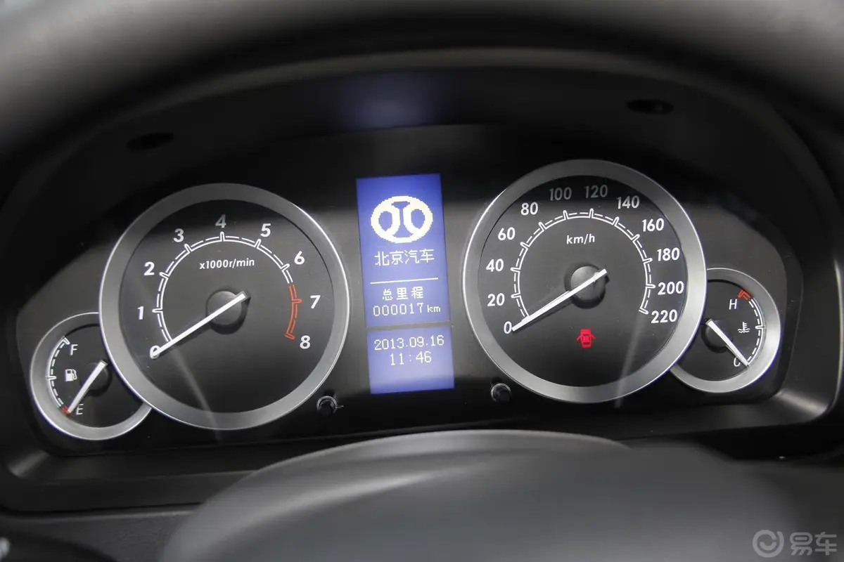 北京汽车E系列三厢 1.5L 自动 乐尚版仪表盘