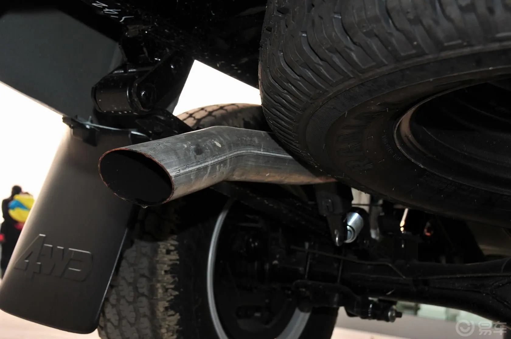 锐骐2WD ZD30柴油标准版 国III排气管（排气管装饰罩）