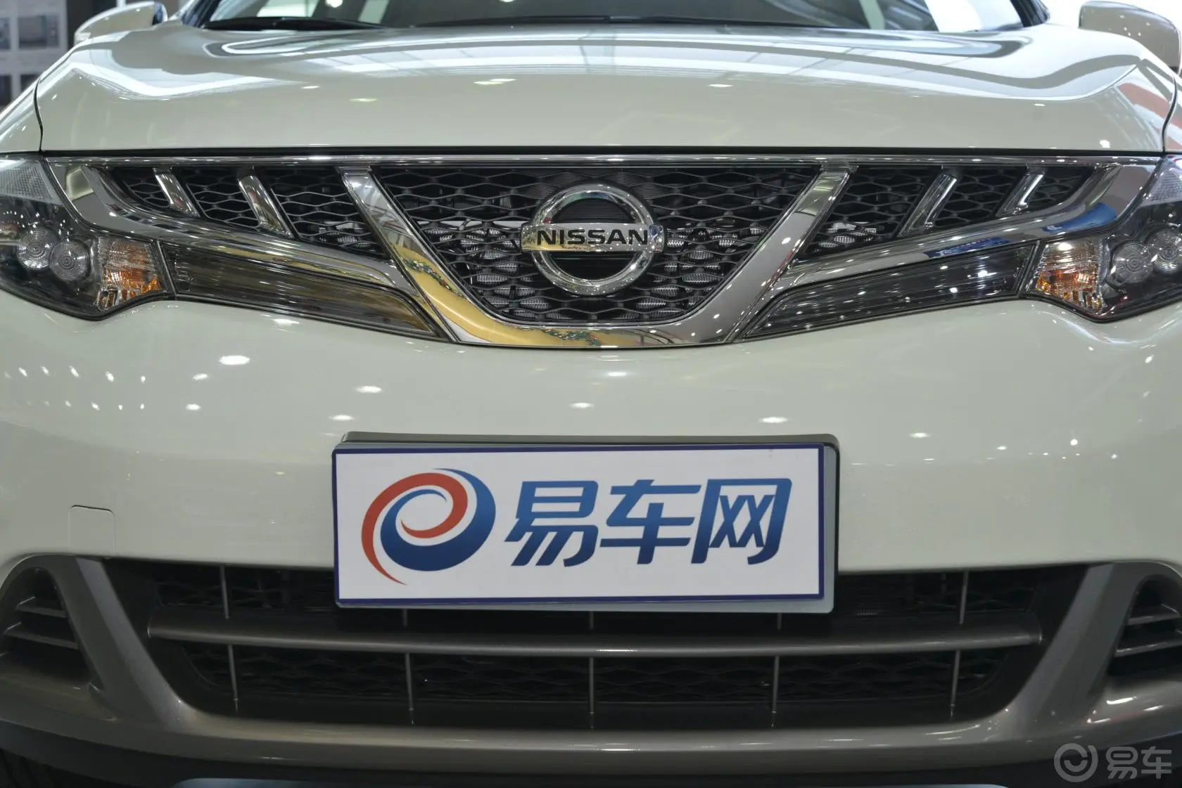 楼兰3.5L CVT 荣耀版前格栅侧俯拍