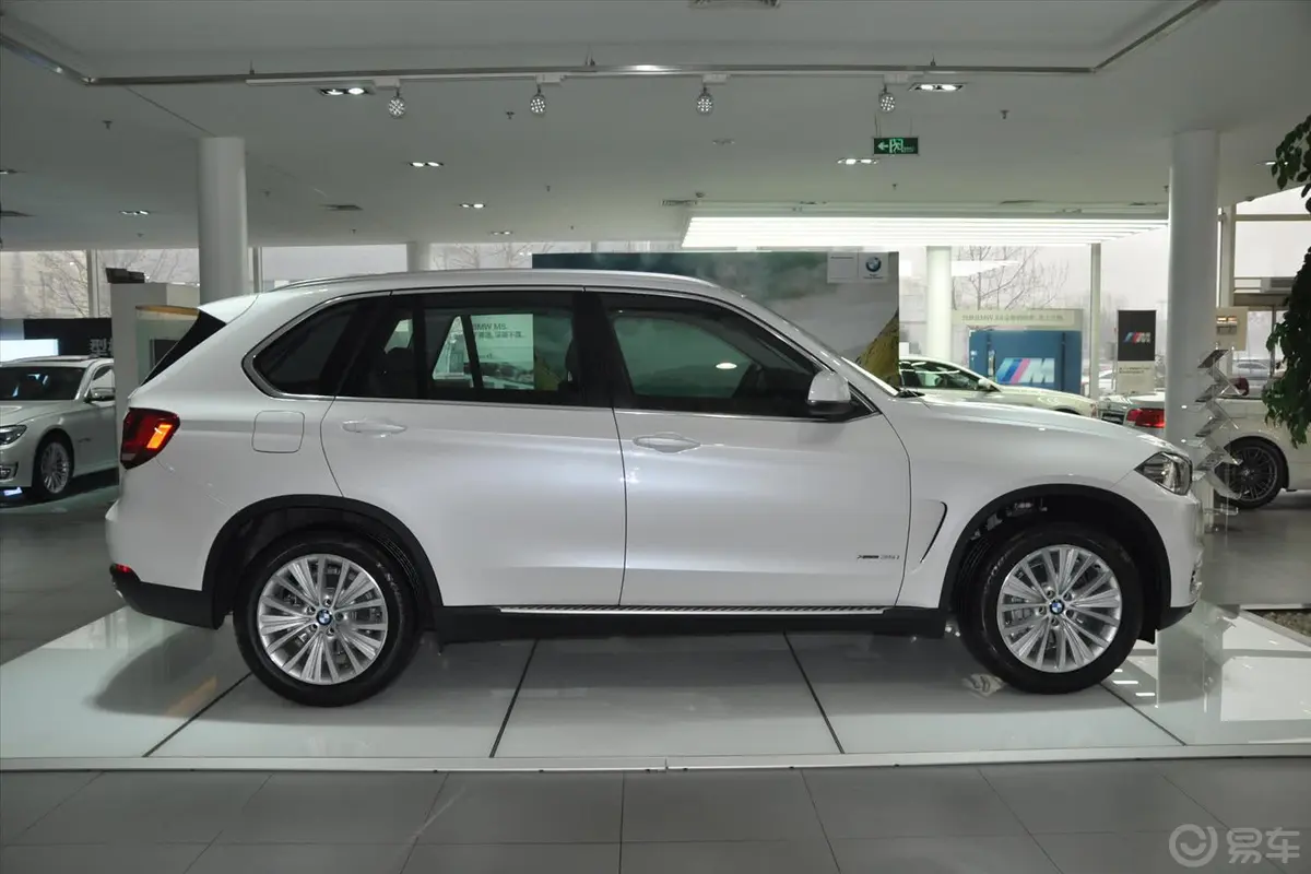 宝马X5(进口)xDrive35i 豪华型正侧车头向右水平