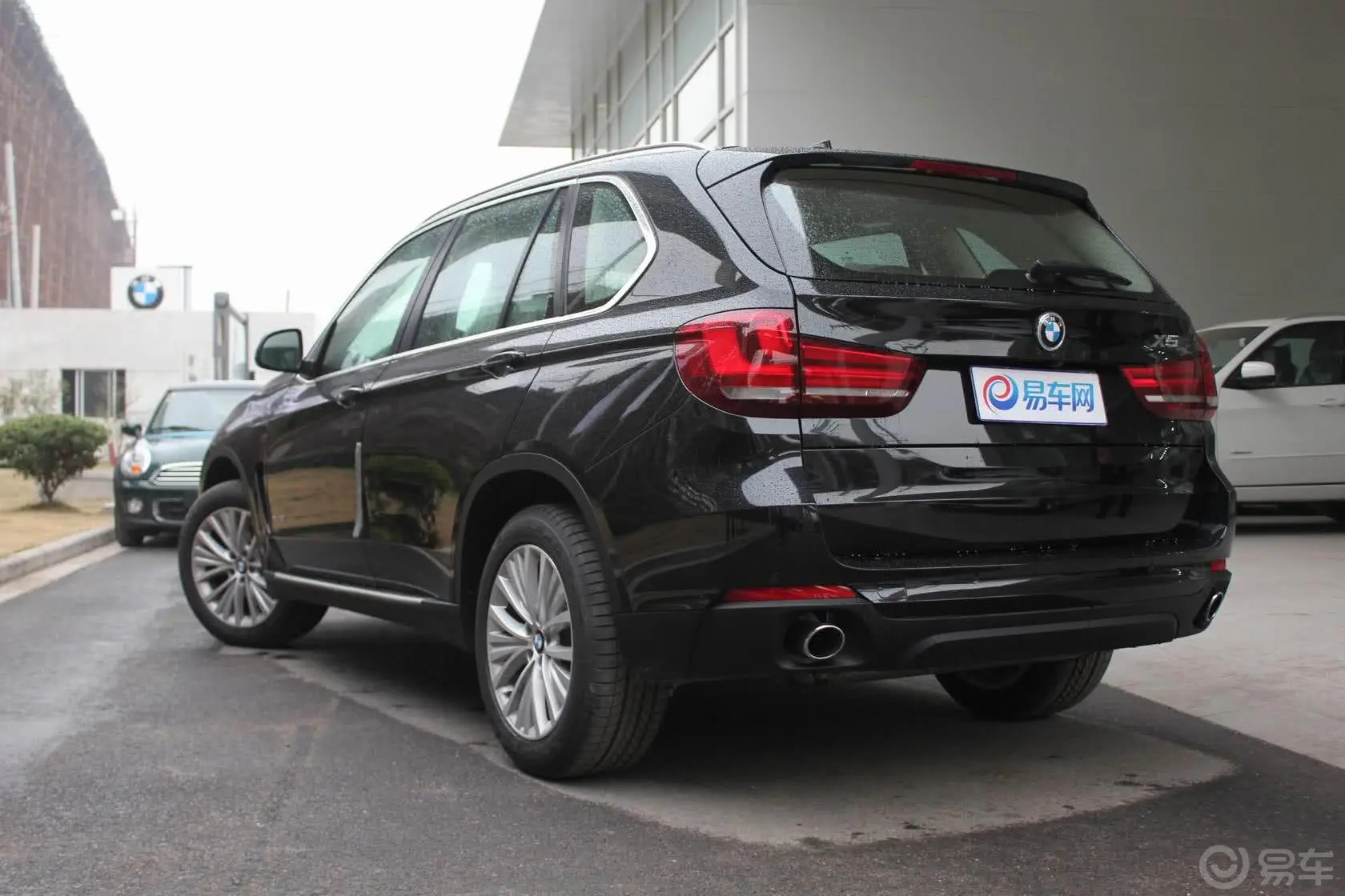 宝马X5(进口)xDrive35i 豪华型侧后45度车头向左水平