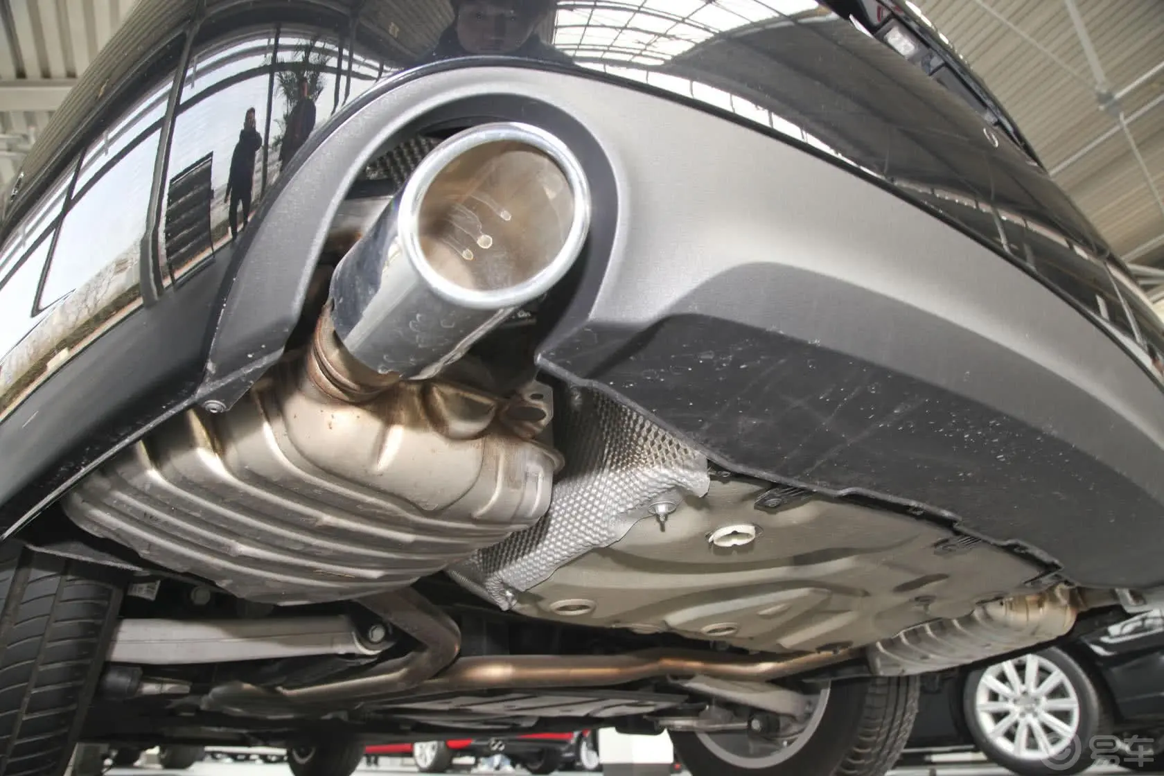奥迪A640 hybrid排气管（排气管装饰罩）