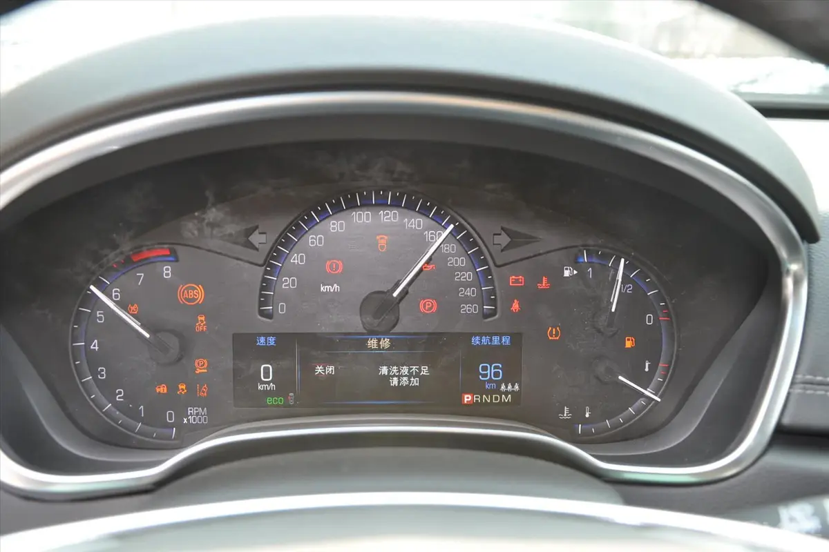 凯迪拉克SRX3.6L 手自一体 旗舰型仪表盘背光显示