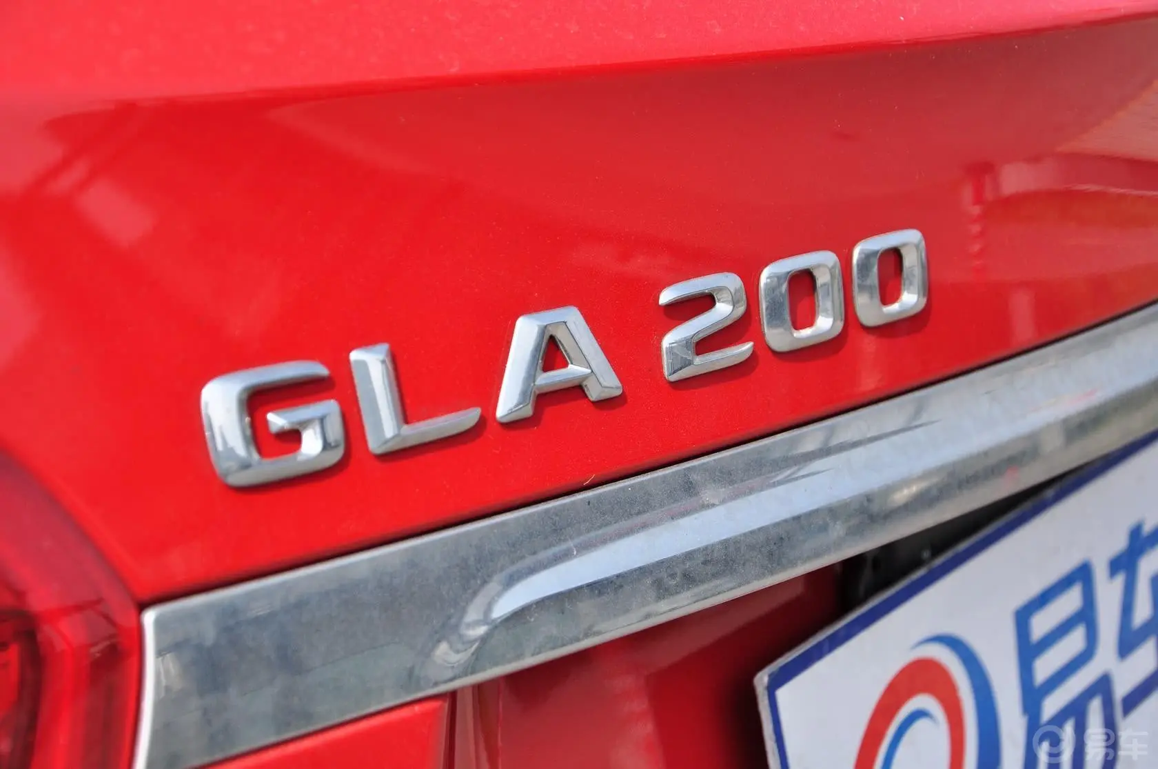 奔驰GLA(进口)200尾标