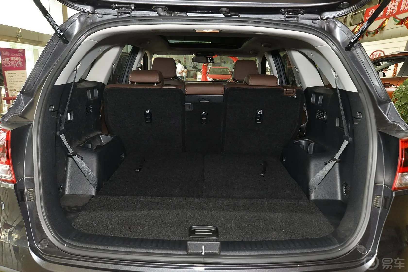 索兰托索兰托L 2.0T GDI  汽油 4WD 精英版 七座 国V行李箱空间