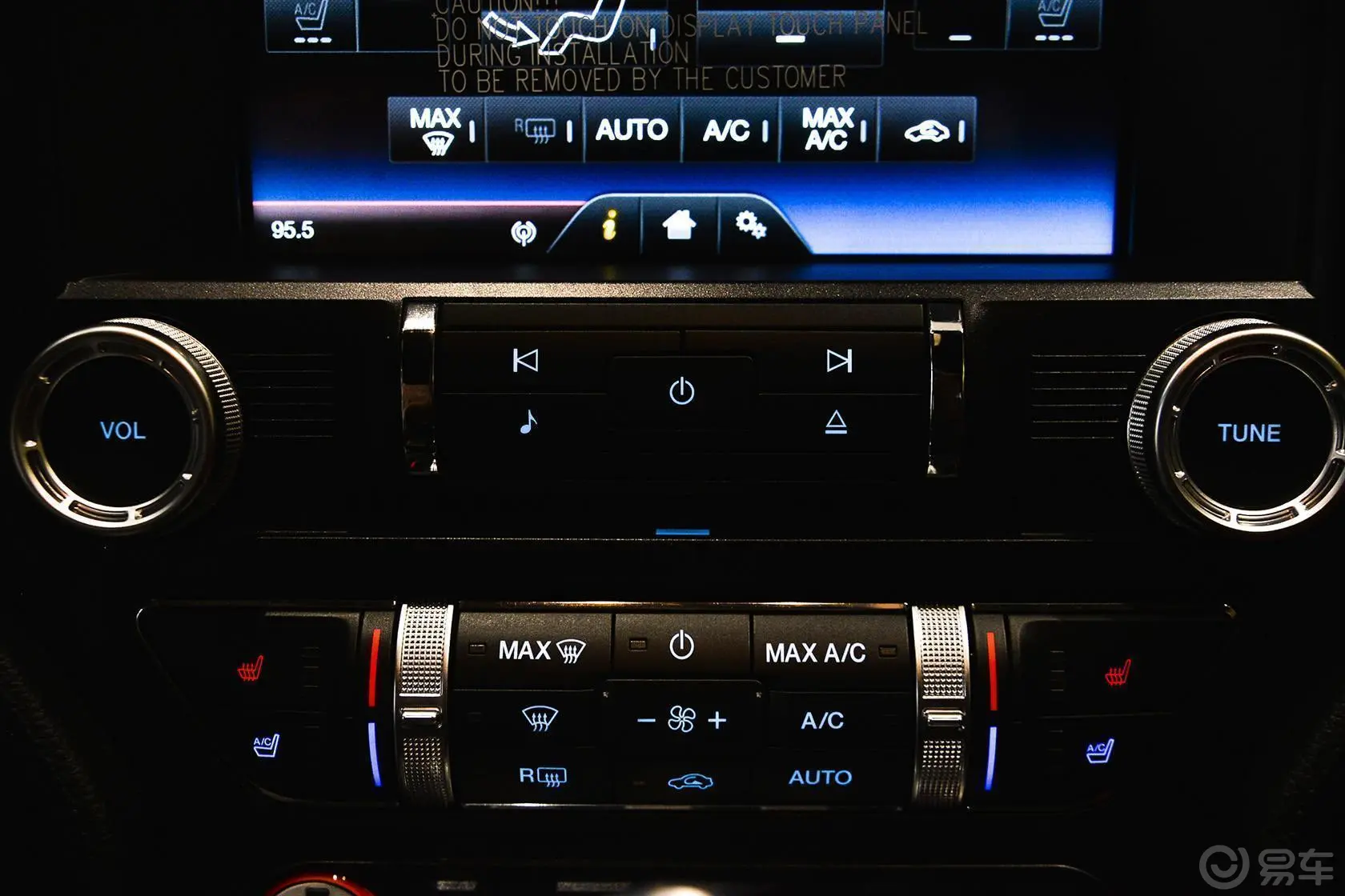 Mustang5.0L GT 手自一体 运动版内饰