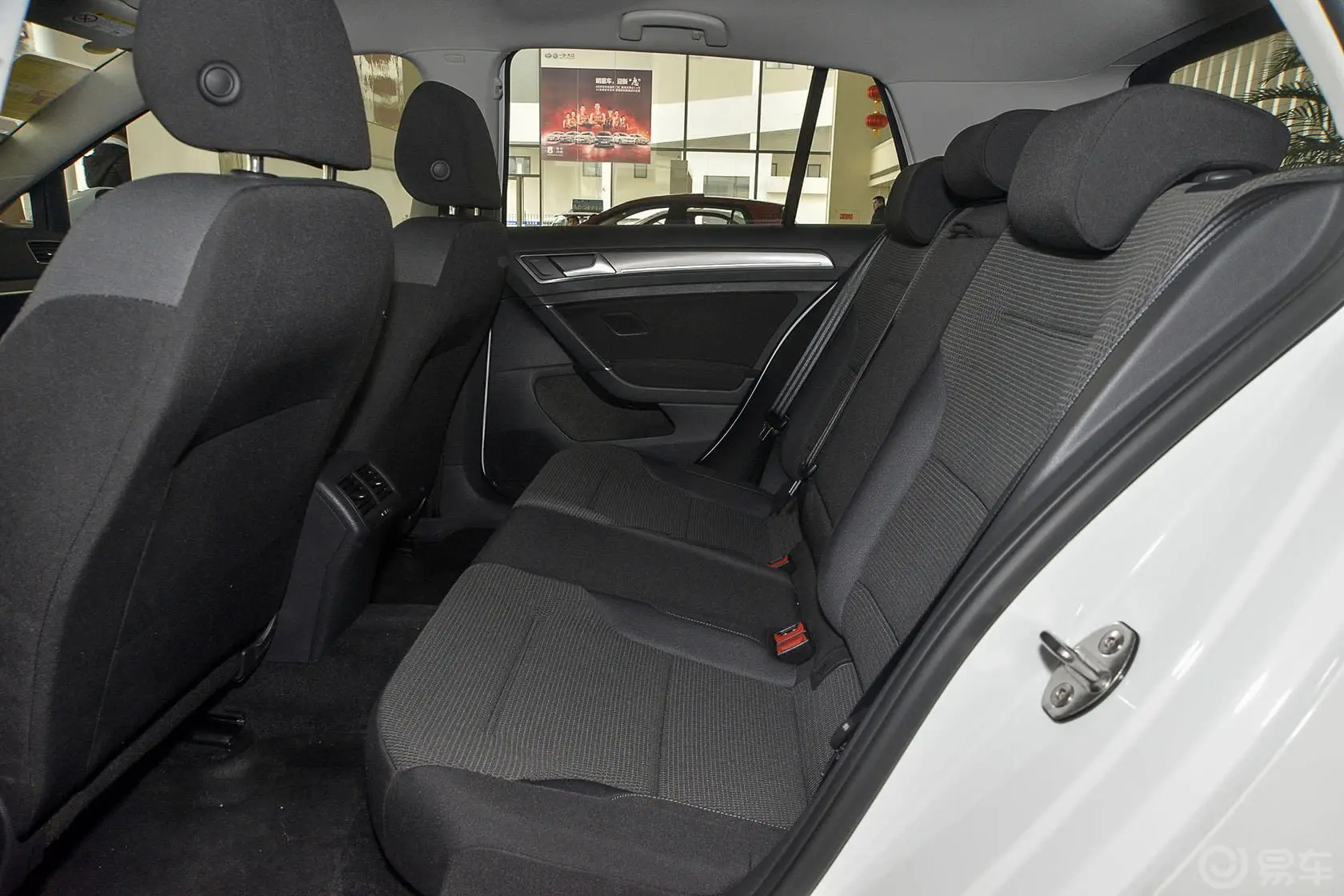高尔夫1.4TSI 自动舒适型后排空间体验