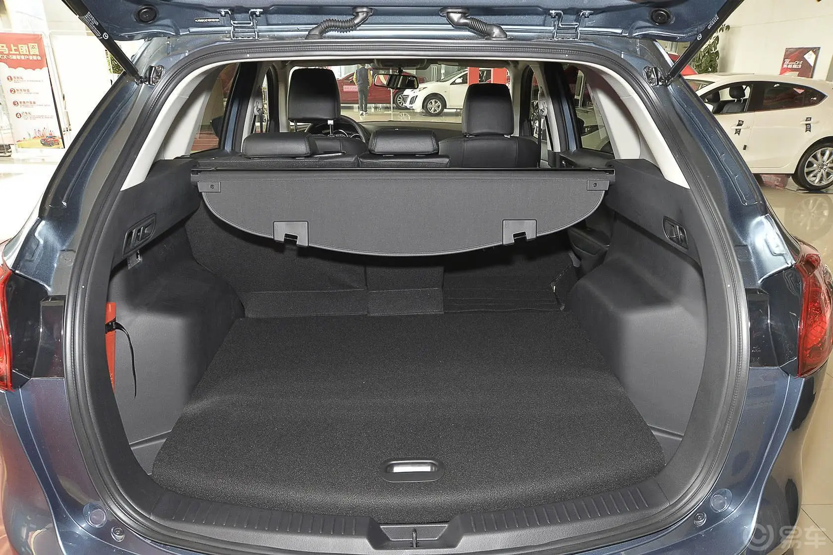 马自达CX-52.0L 手自一体 四驱 豪华版行李箱空间（后排右放倒）