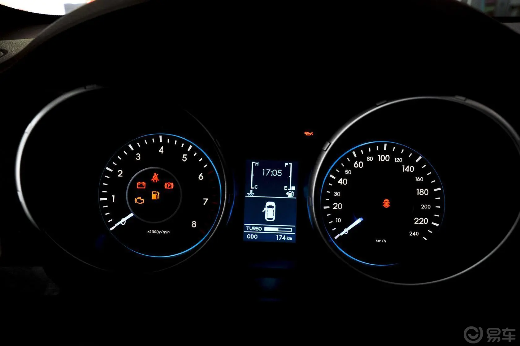 威旺S50乐动版 1.5T 手动 豪华版仪表盘背光显示