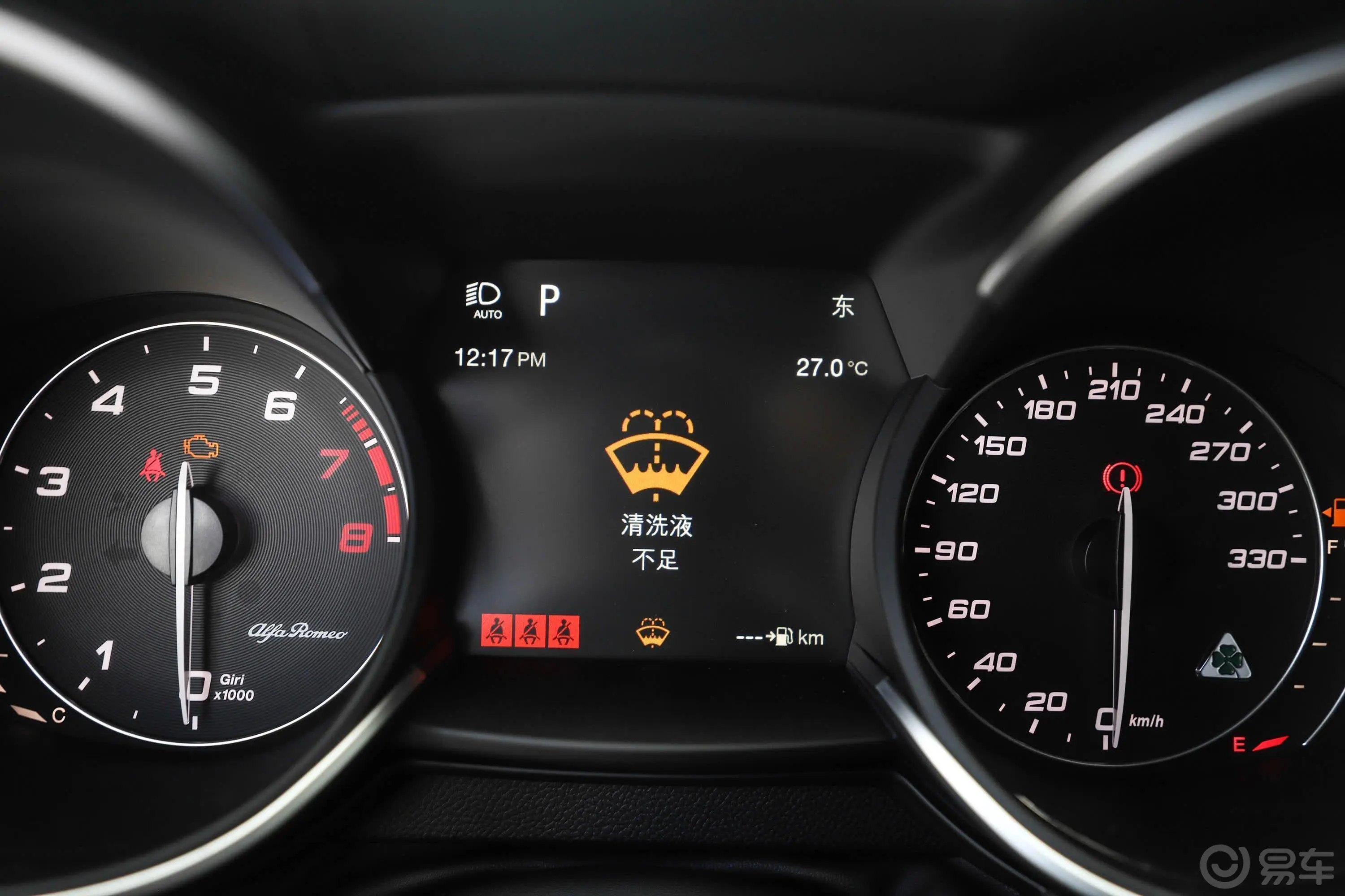 Stelvio斯坦维2.9T 510HP 四叶草版内饰