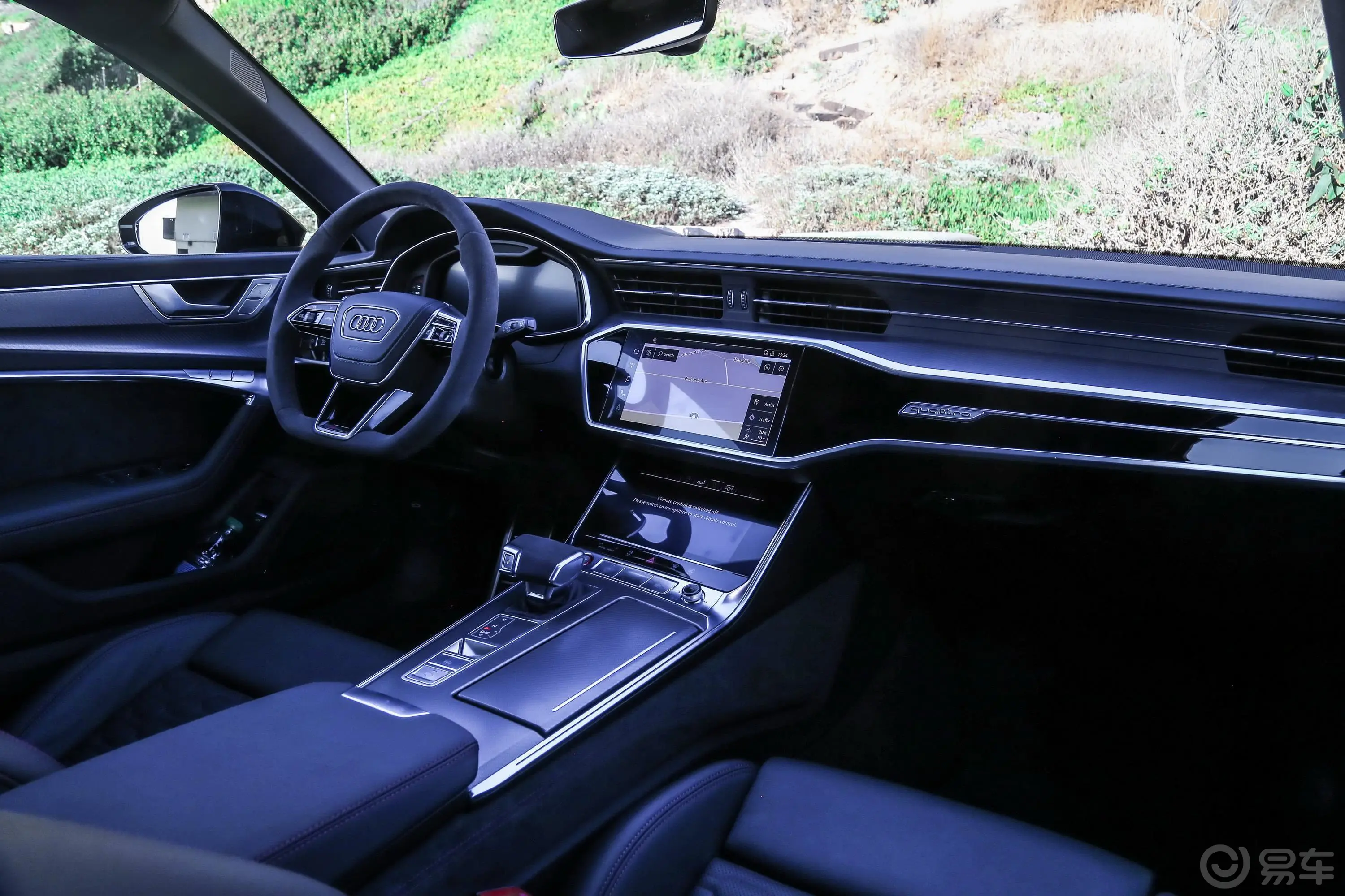 奥迪RS 6RS 6 4.0T Avant 尊享版内饰全景副驾驶员方向
