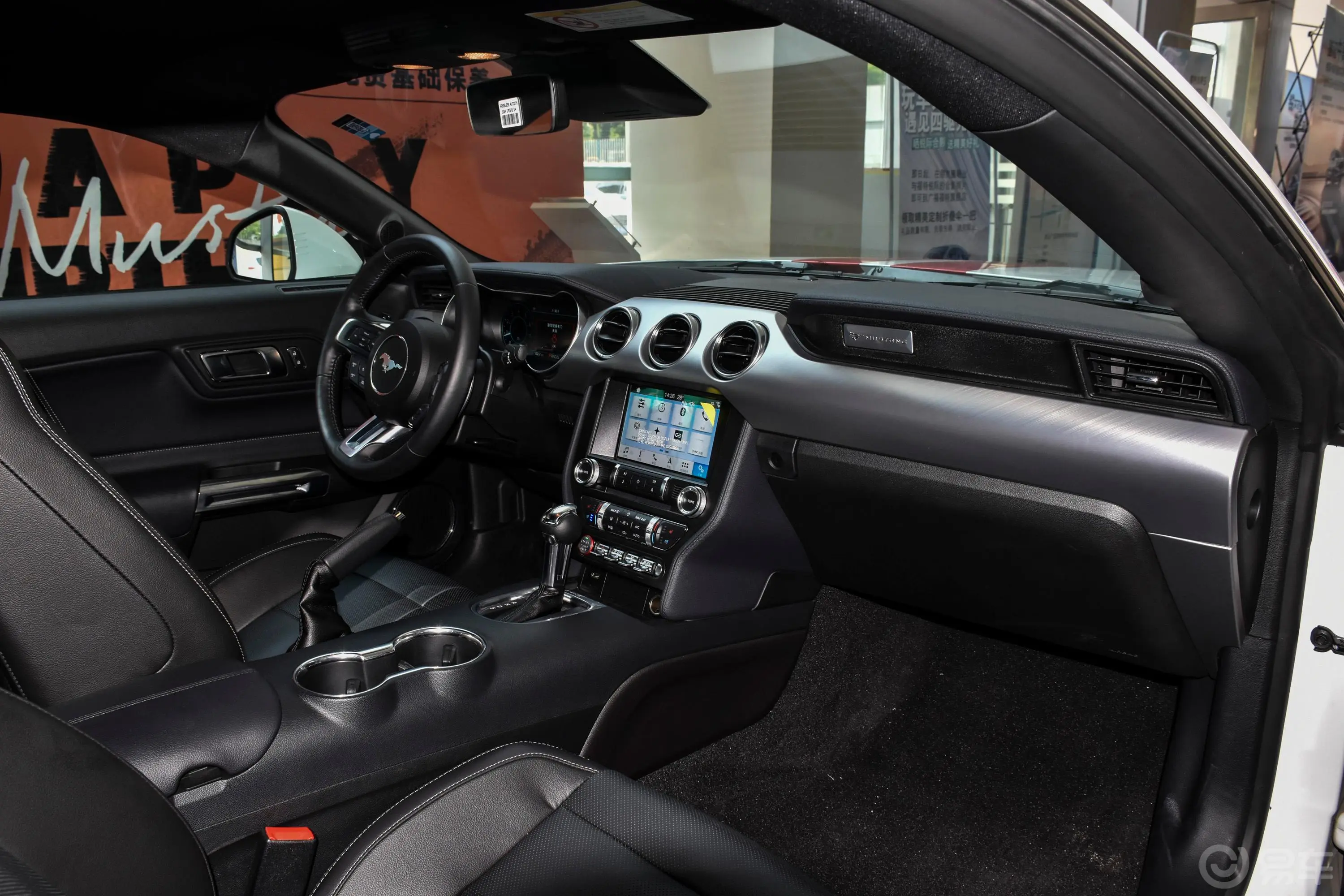 Mustang2.3L EcoBoost 性能加强版内饰全景副驾驶员方向