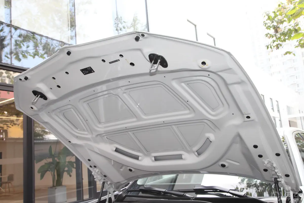 宝马3系325Li xDrive M运动套装前舱盖内侧