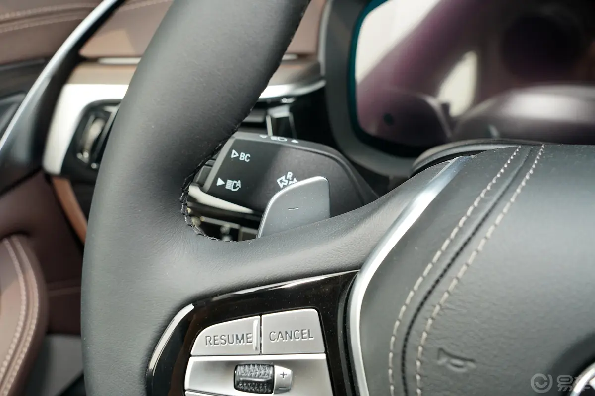 宝马5系530Li 领先型 豪华套装右侧方向盘功能按键
