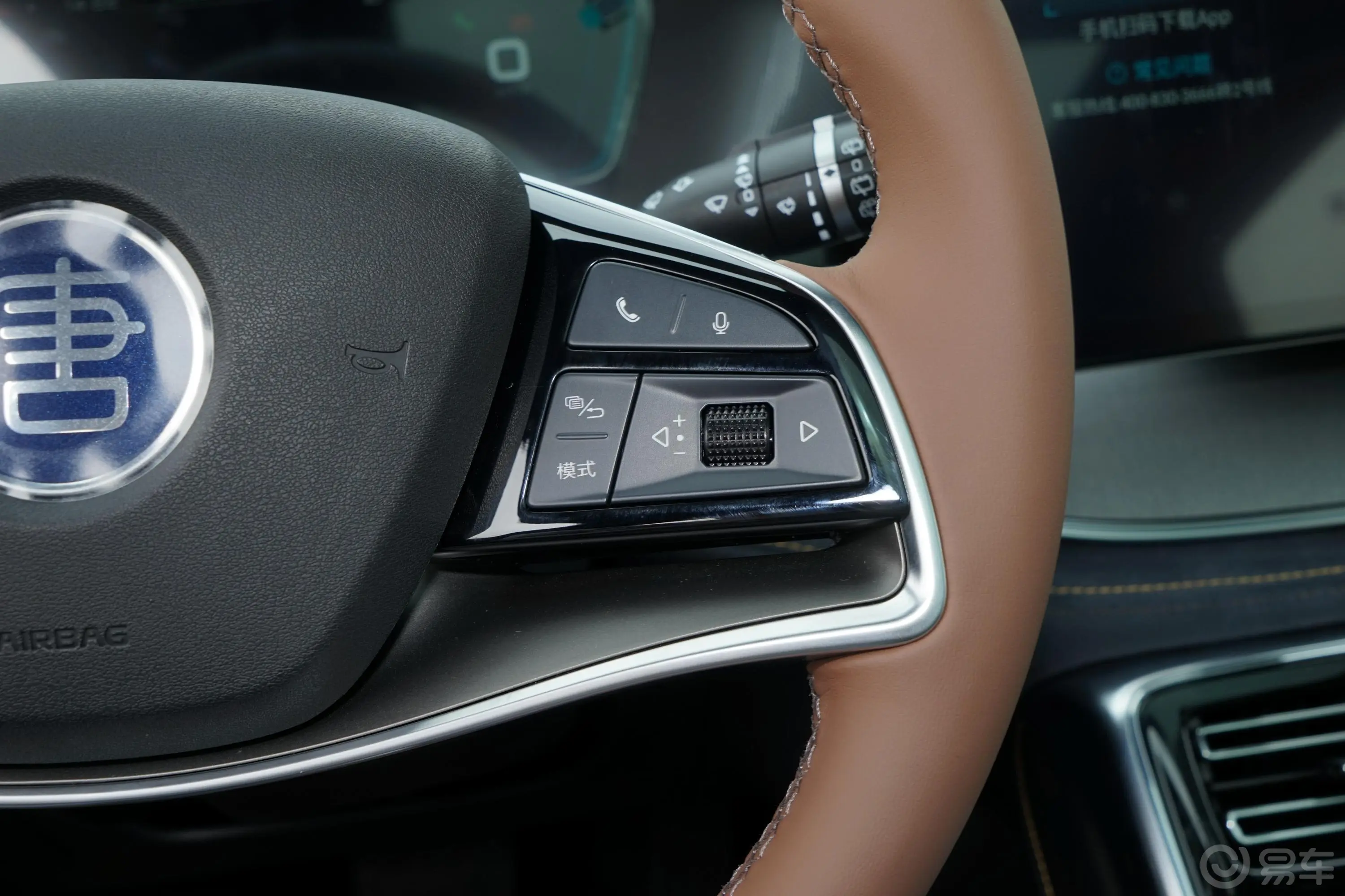 唐新能源EV 四驱 高性能版 尊荣型右侧方向盘功能按键