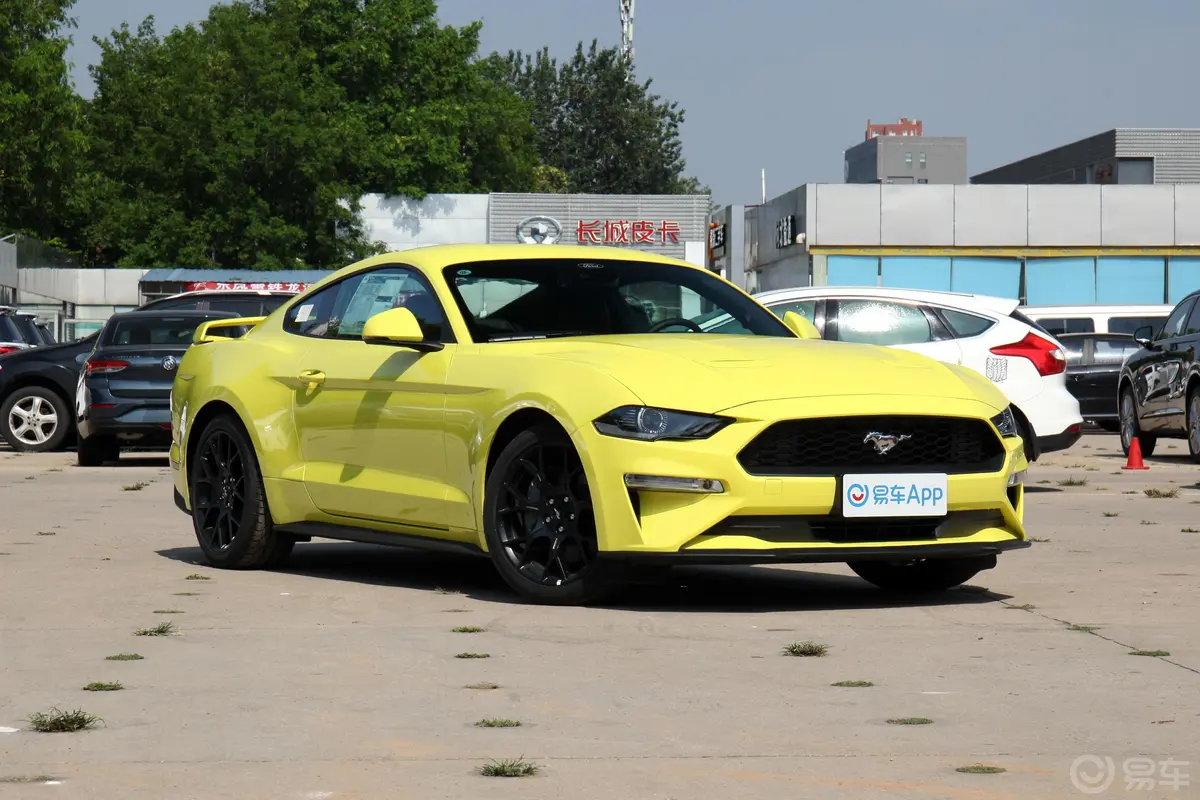 Mustang2.3T 掠光复刻限量版侧前45度车头向右水平