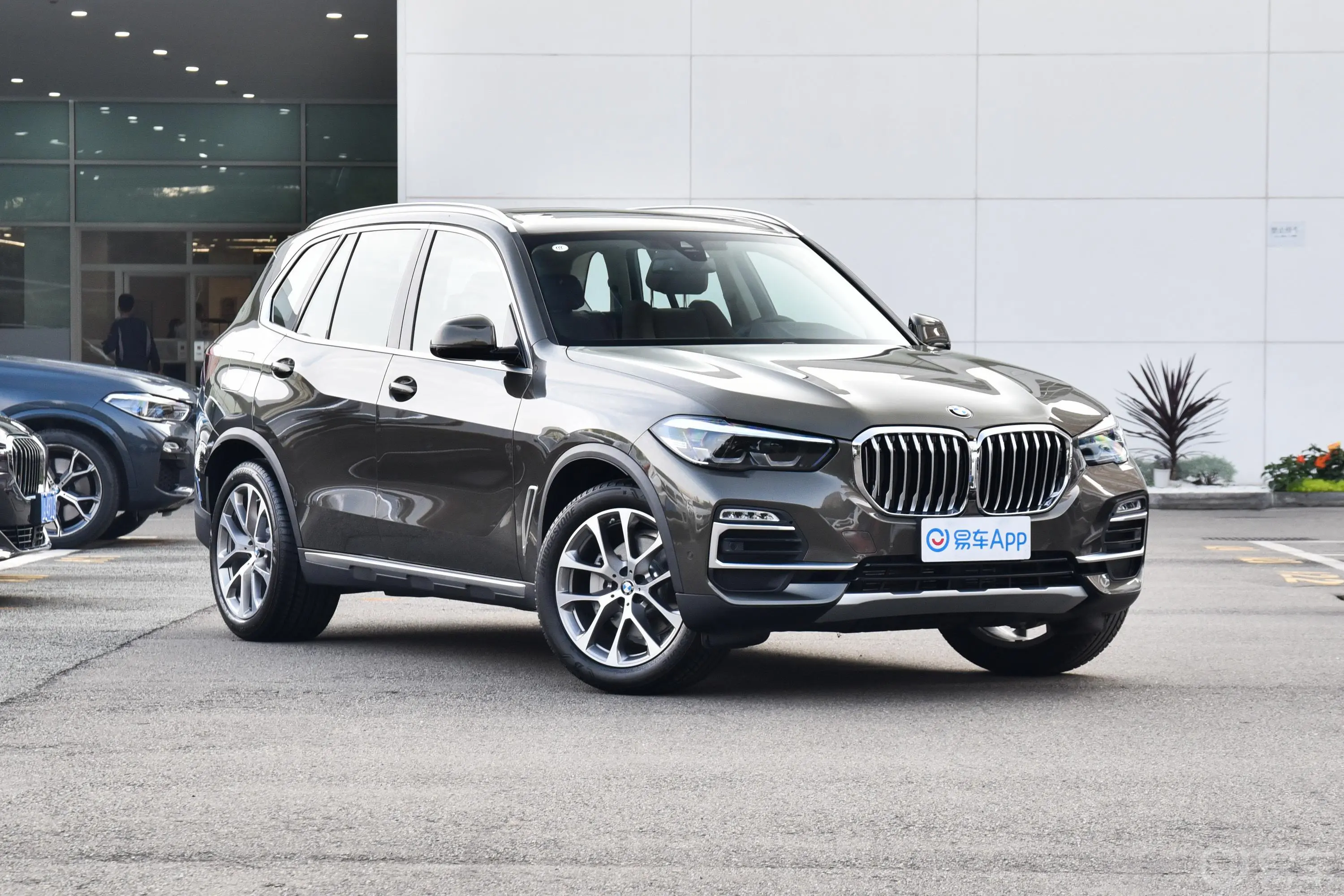 宝马X5(进口)改款 xDrive30i X设计套装侧前45度车头向左水平