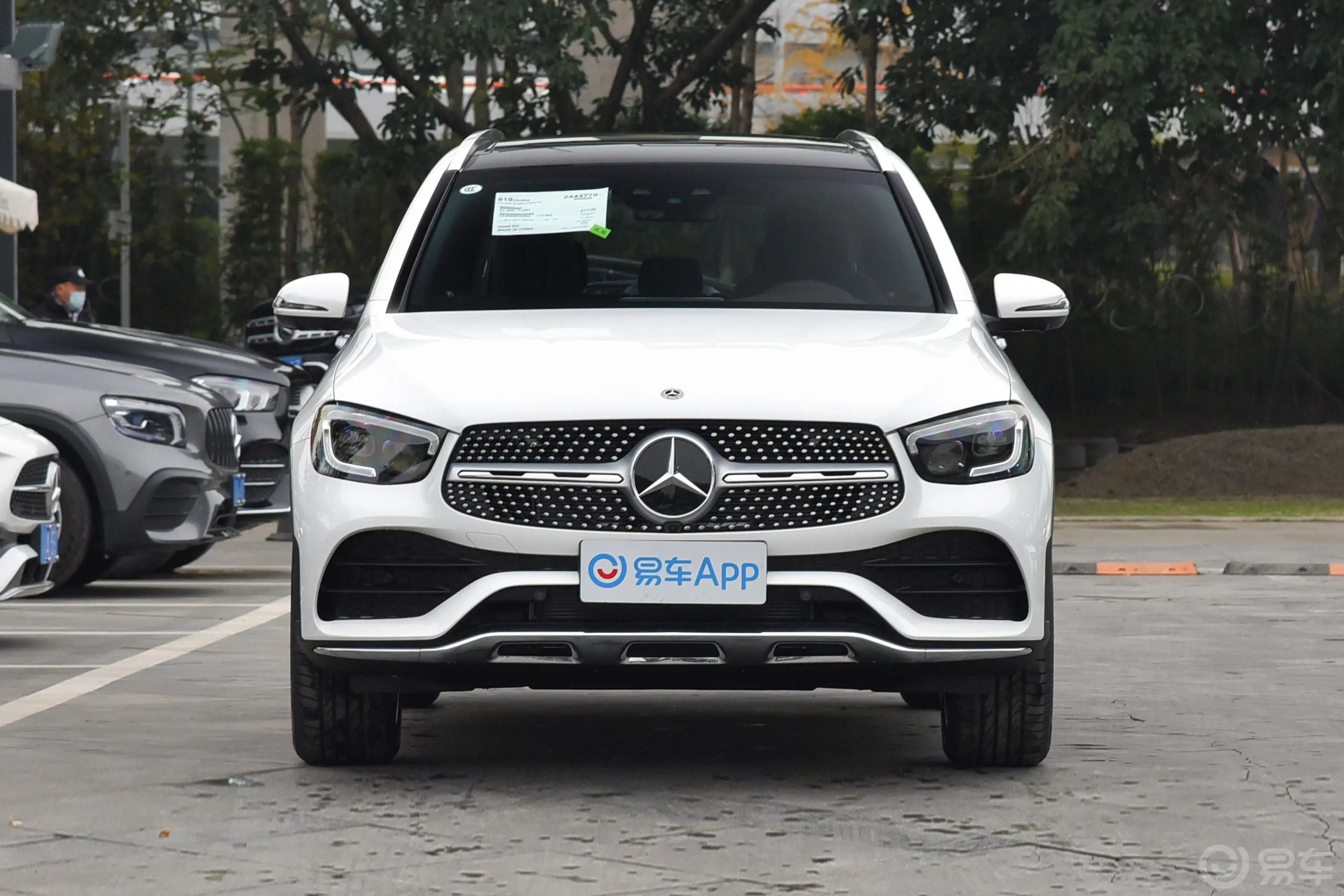 奔驰GLC改款 GLC 300 L 4MATIC 豪华型正前水平