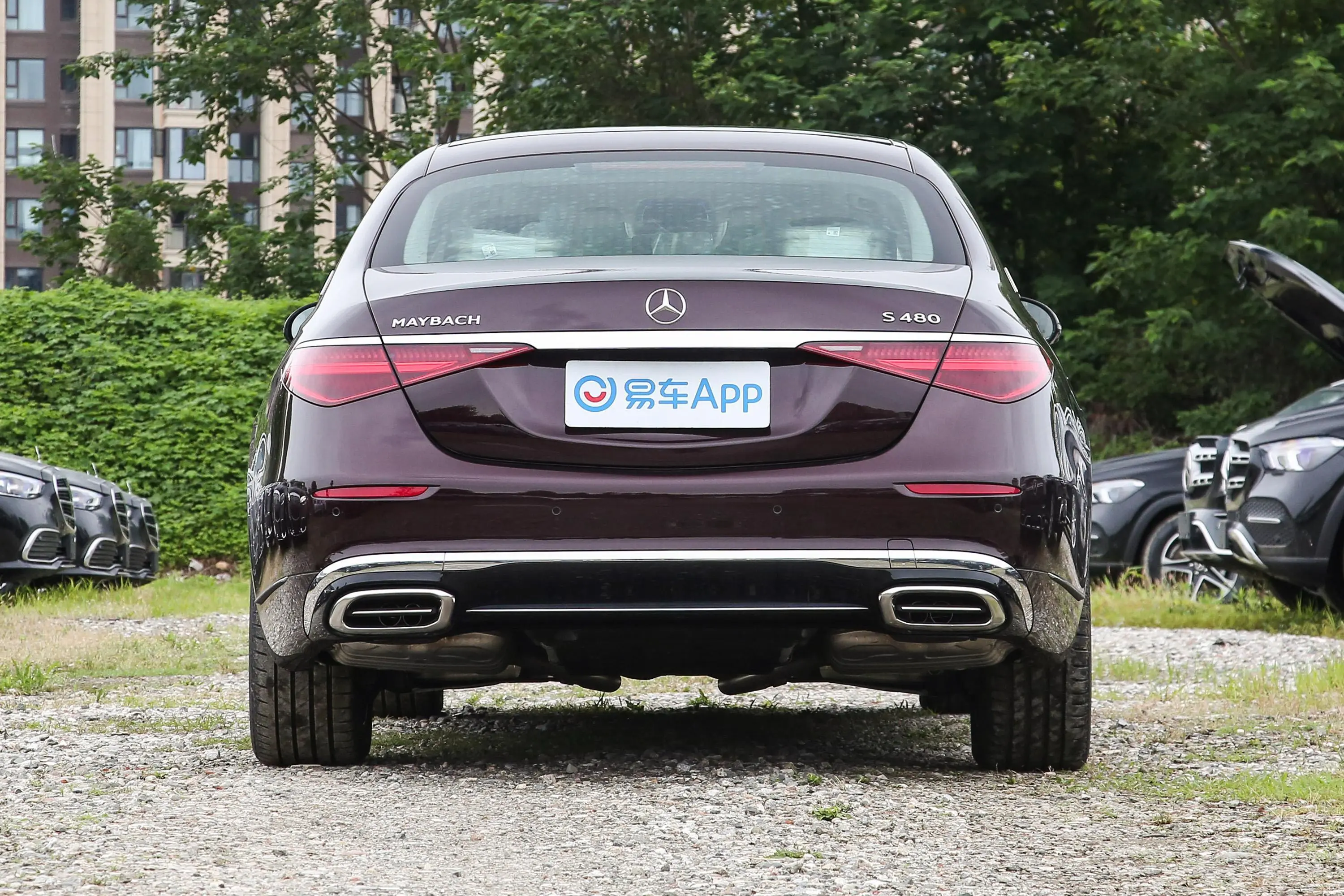 迈巴赫S级S 480 4MATIC 智臻特别版正后水平