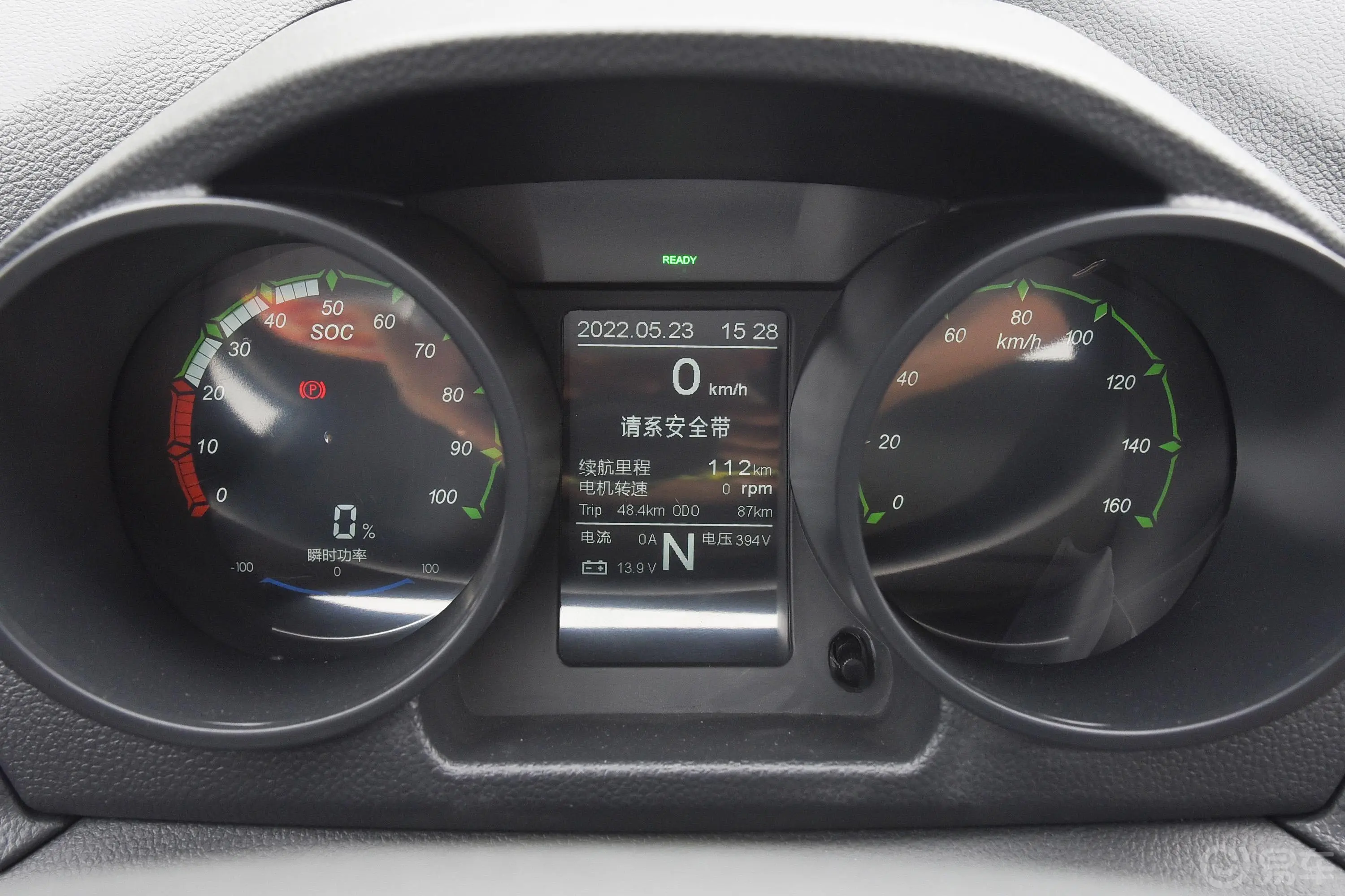 远程E200S295km 栏板车仪表盘