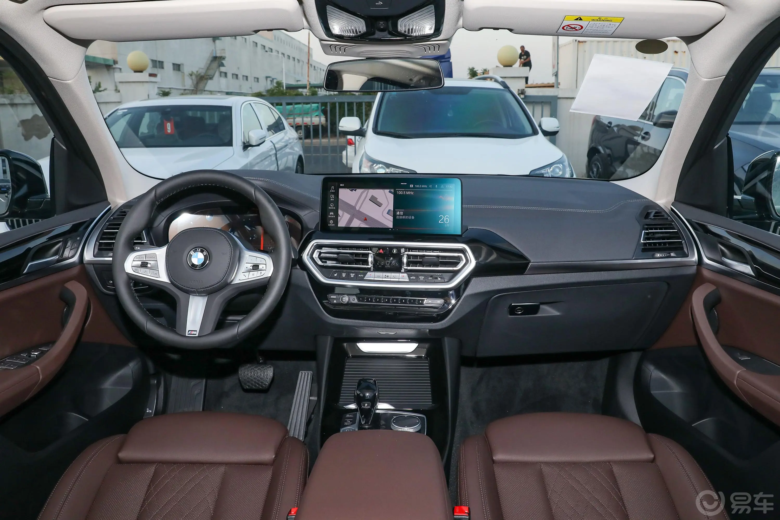 宝马X3改款 xDrive25i M运动套装驾驶位区域