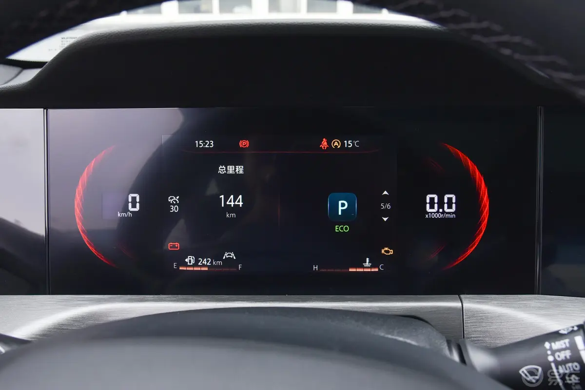 长安CS35PLUS蓝鲸NE 1.4T 双离合领航型仪表盘