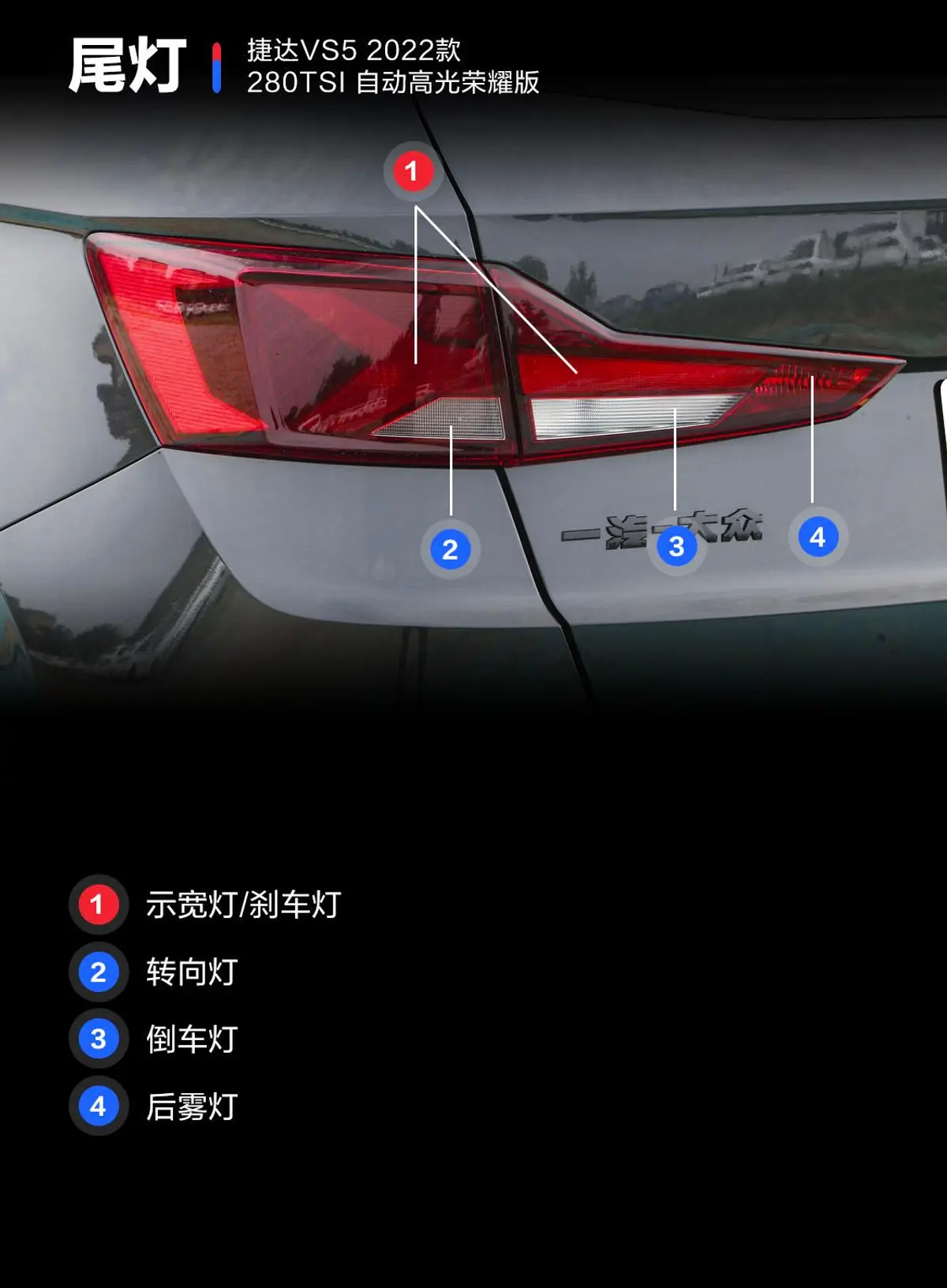 捷达VS5280TSI 自动高光荣耀版