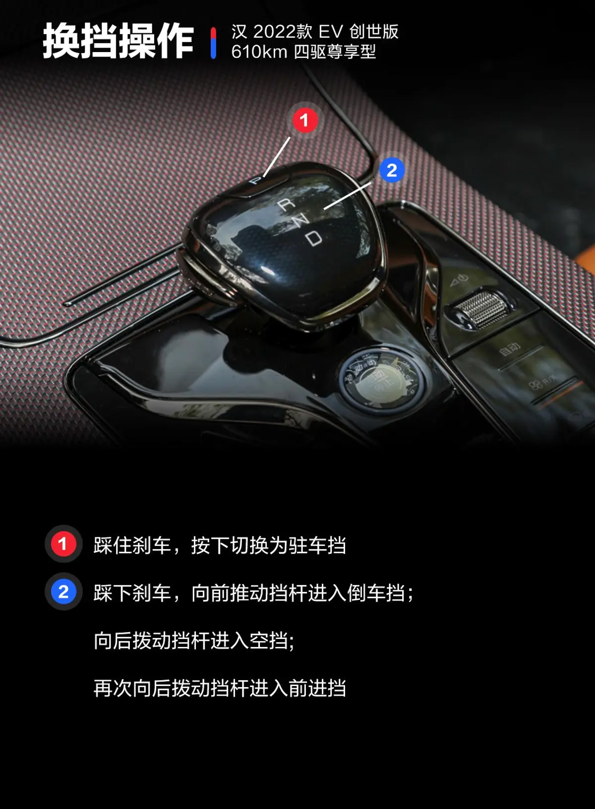 汉创世版 EV 610km 四驱尊享型