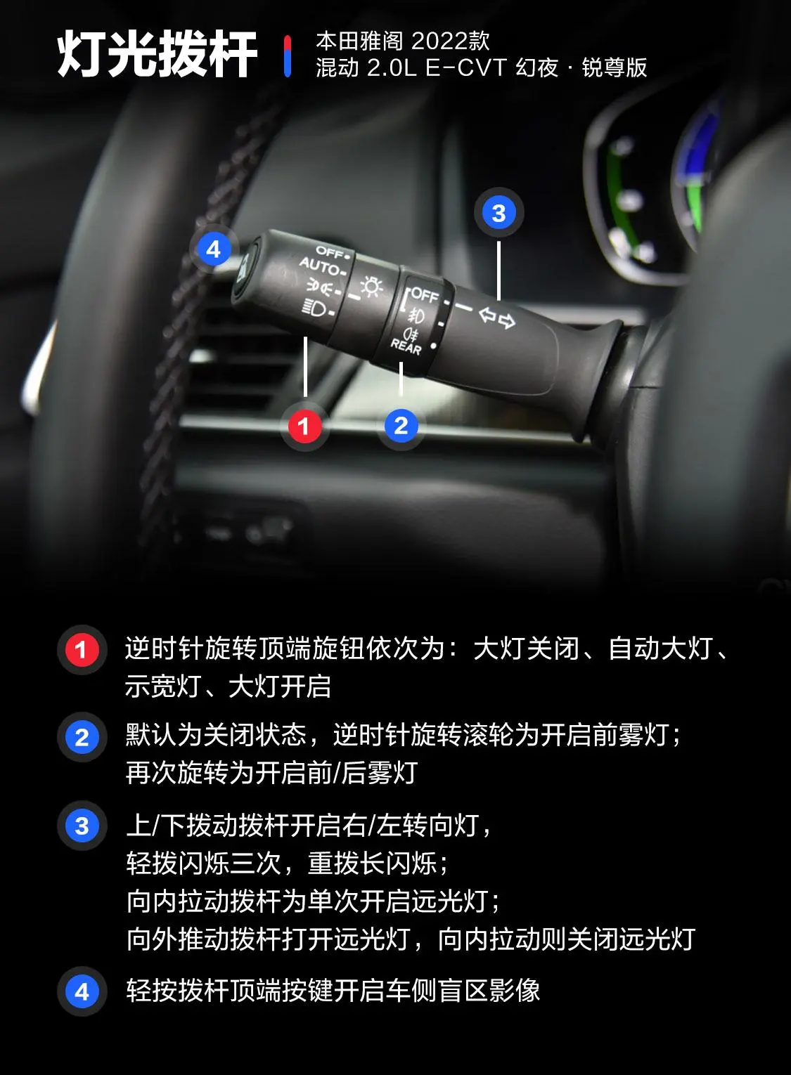 雅阁混动 2.0L E-CVT 幻夜·锐尊版