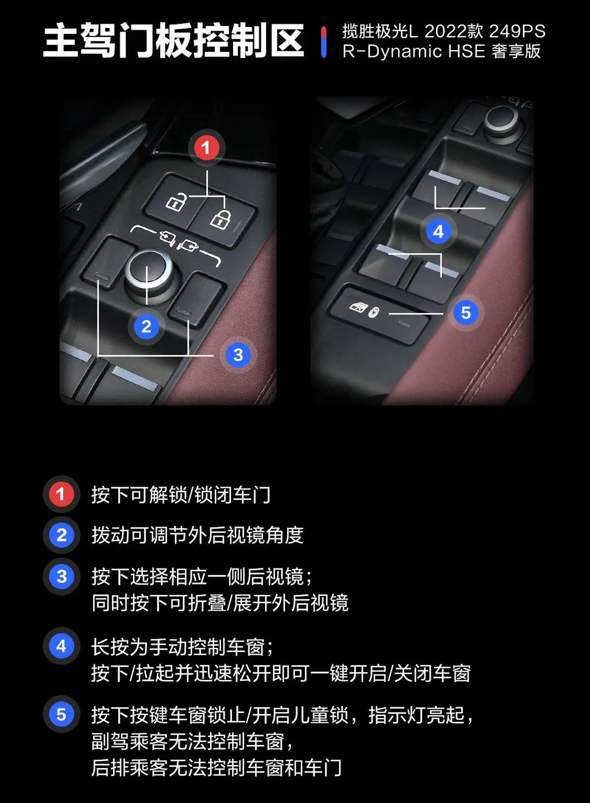 揽胜极光极光L 249PS R-Dynamic HSE 奢享版