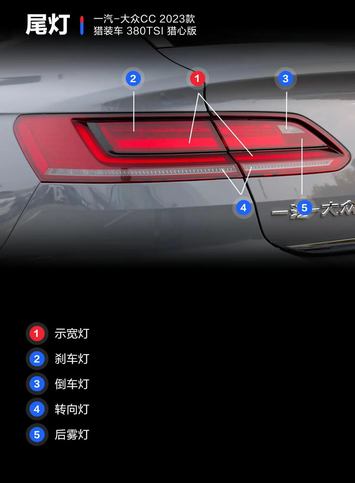 一汽-大众CC猎装车 380TSI 猎心版