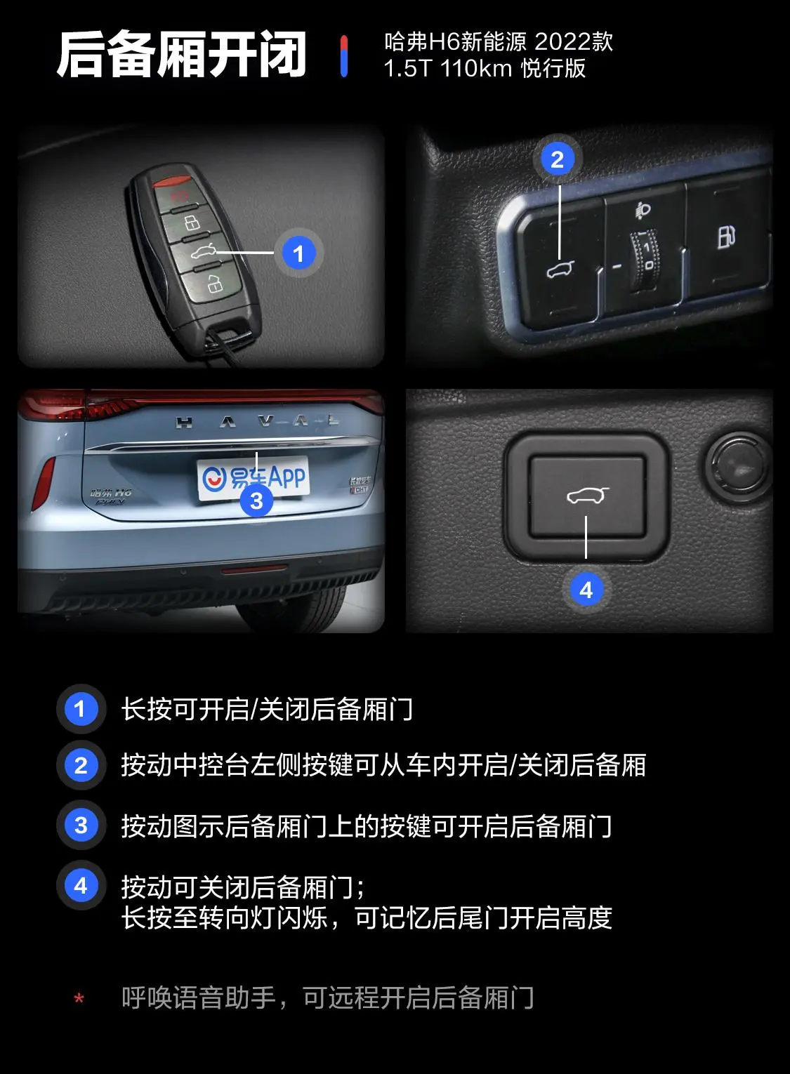 哈弗H6 PHEV1.5T 110km 悦行版