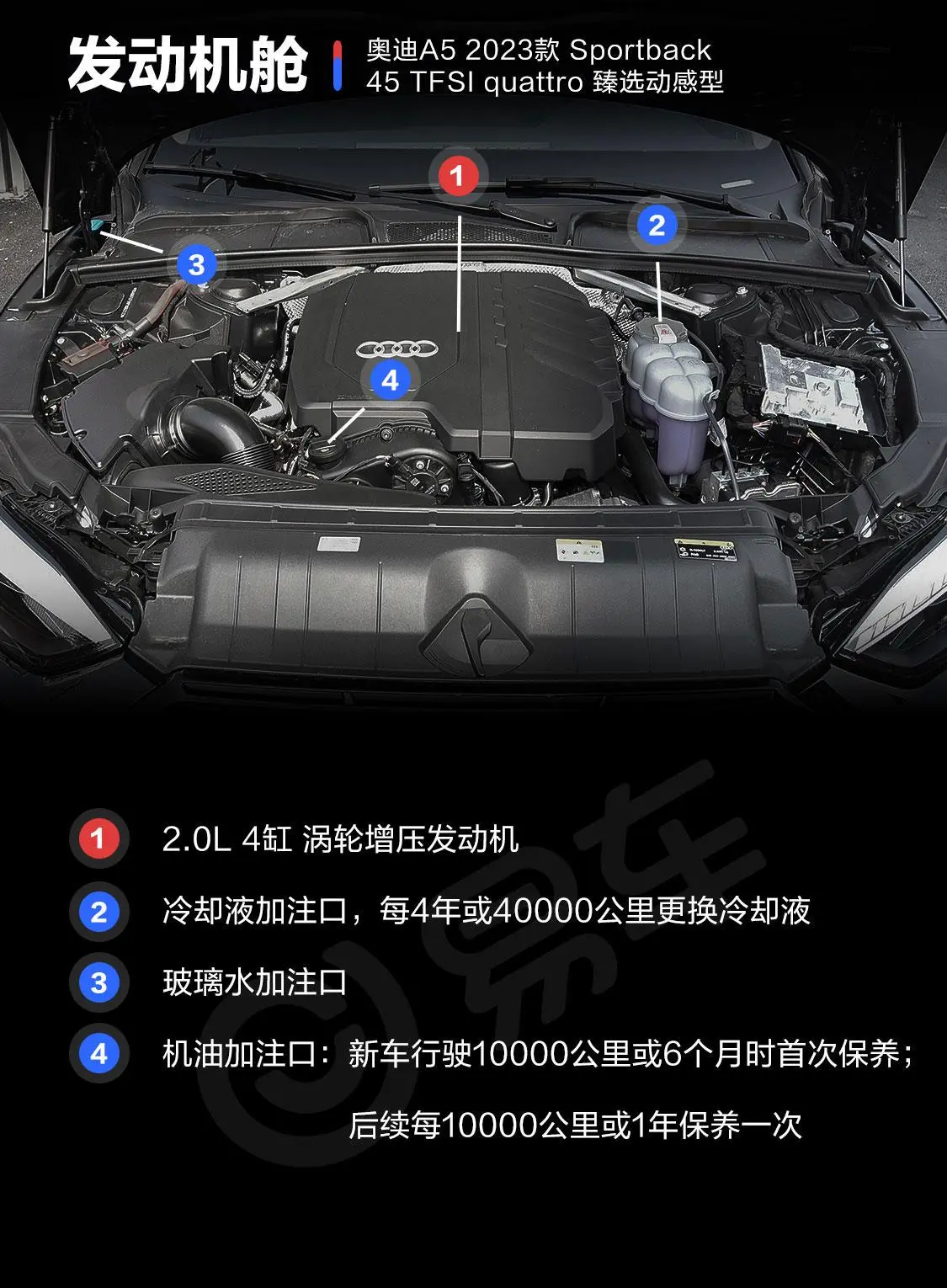 奥迪A5Sportback 45 TFSI quattro 臻选动感型