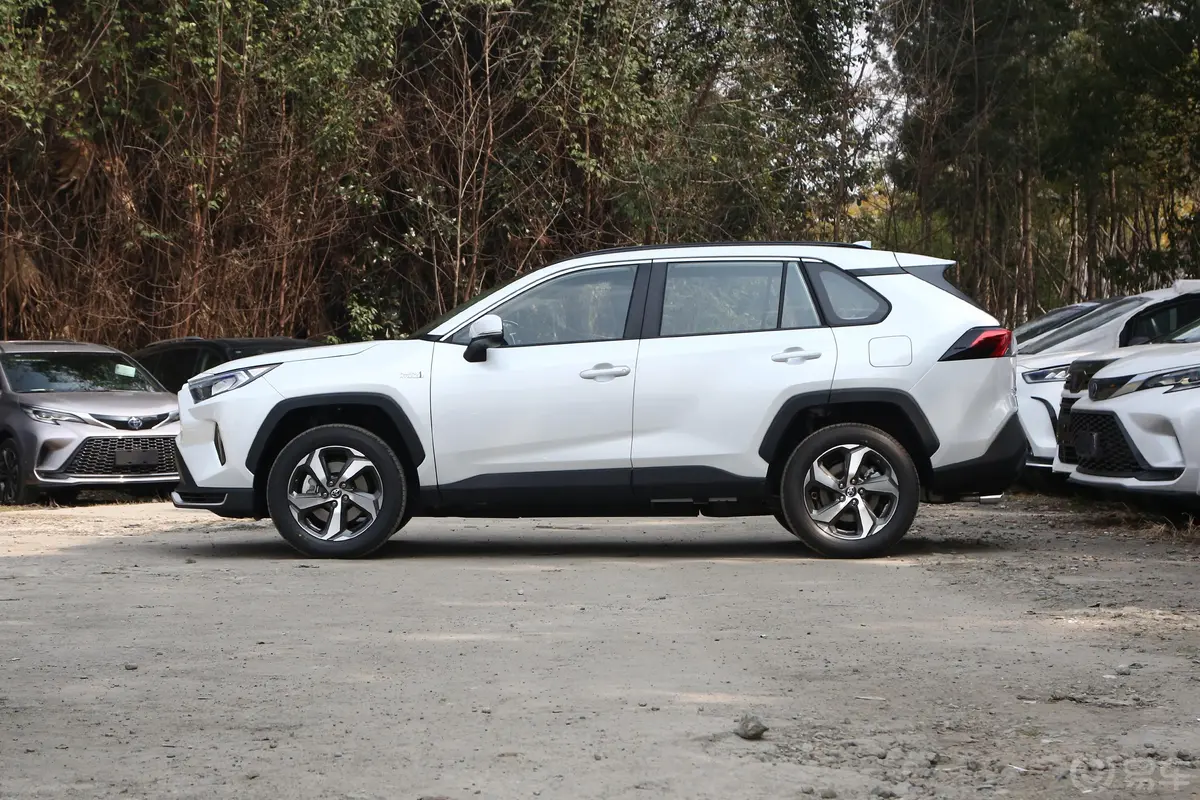 RAV4荣放 双擎E+2.5L 四驱豪华Pro正侧车头向左水平