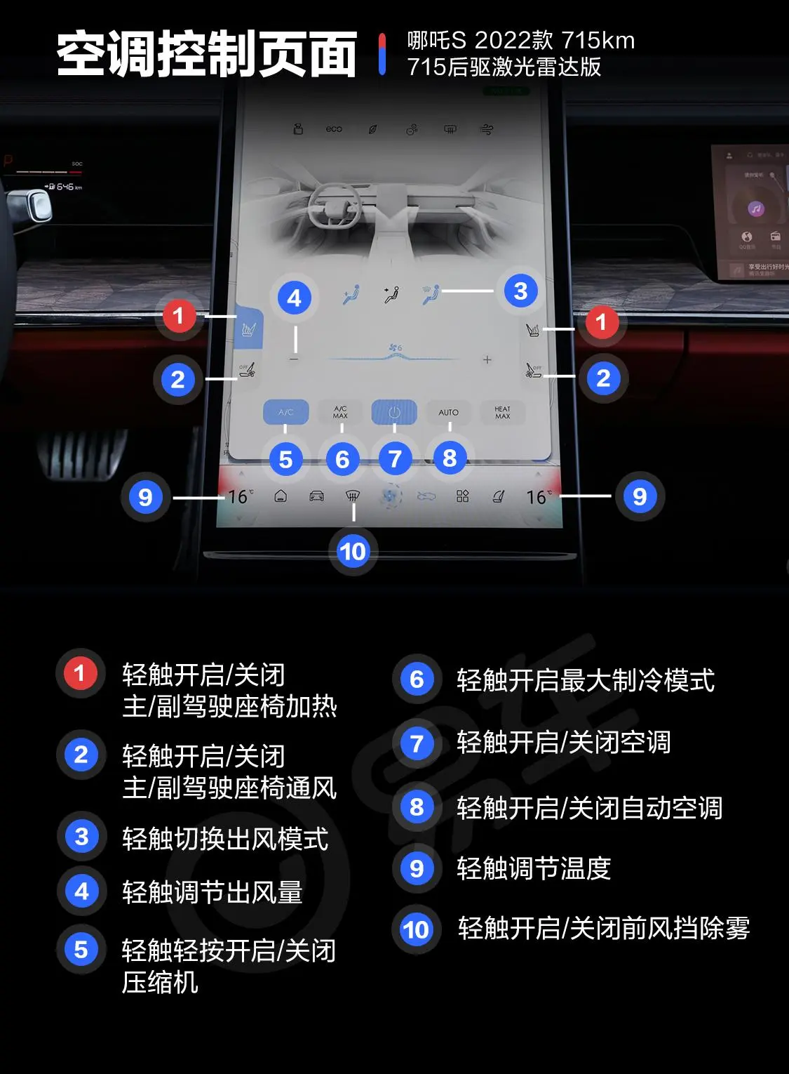 哪吒S纯电版 715km 715后驱激光雷达版