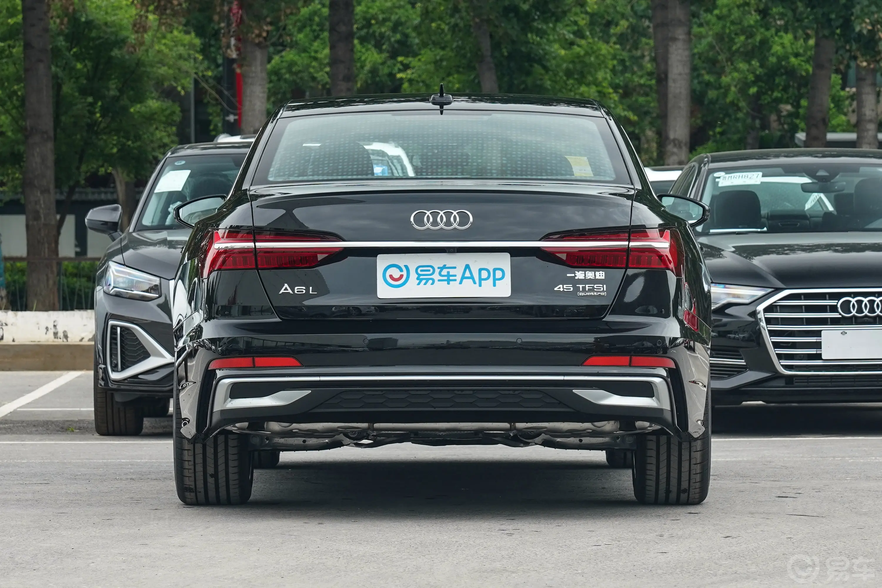 奥迪A6L改款 45 TFSI quattro 臻选动感型正后水平