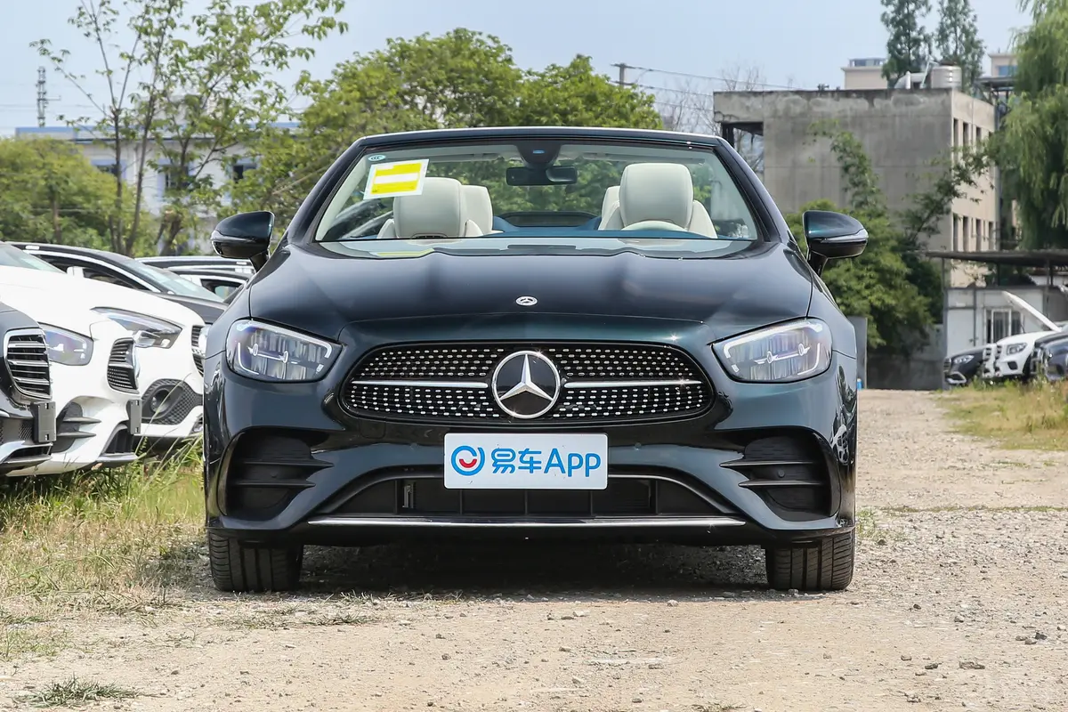 奔驰E级(进口)改款 E 260 4MATIC 敞篷轿跑车敞篷状态