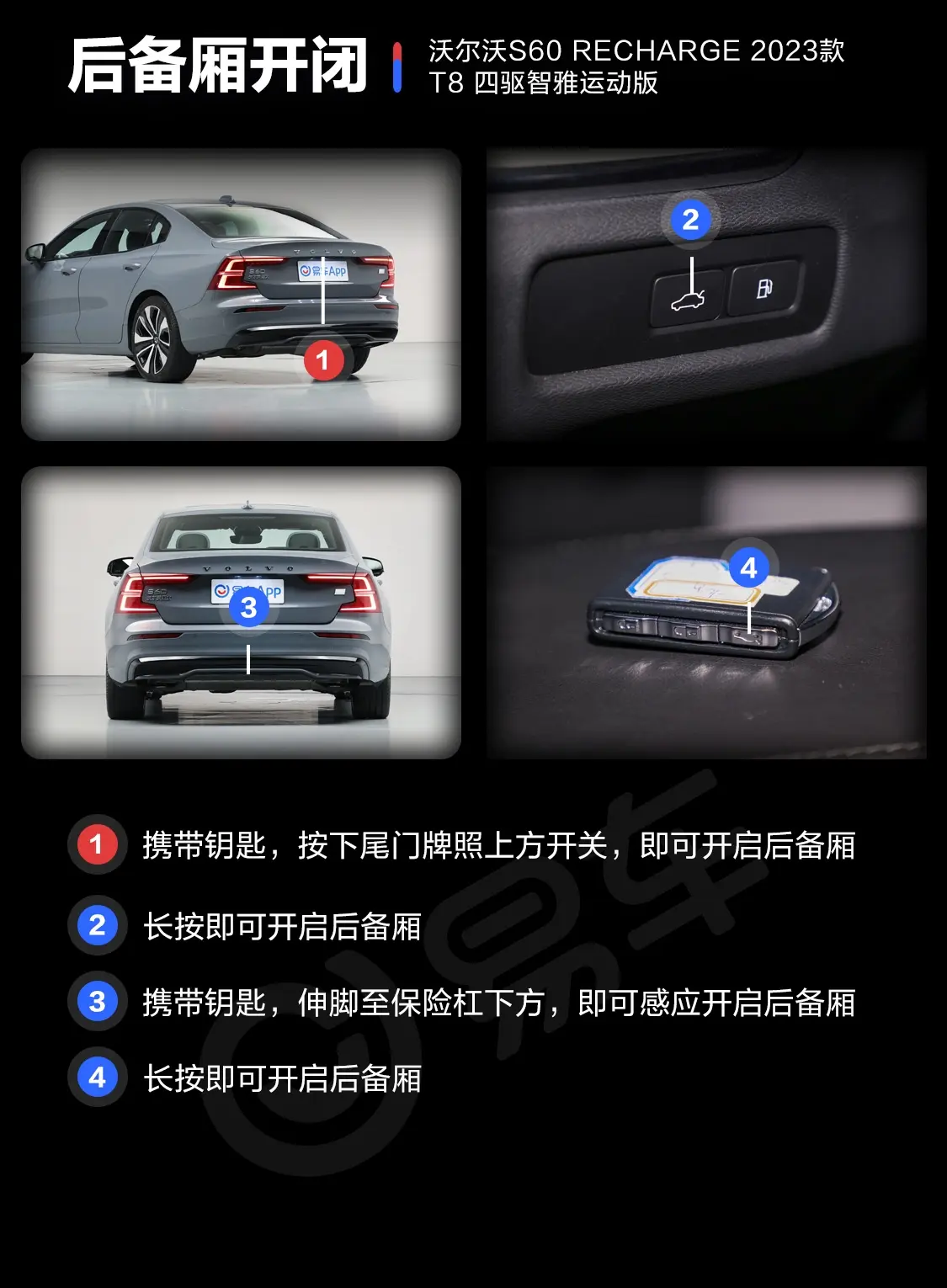 沃尔沃S60 RECHARGET8 四驱智雅运动版