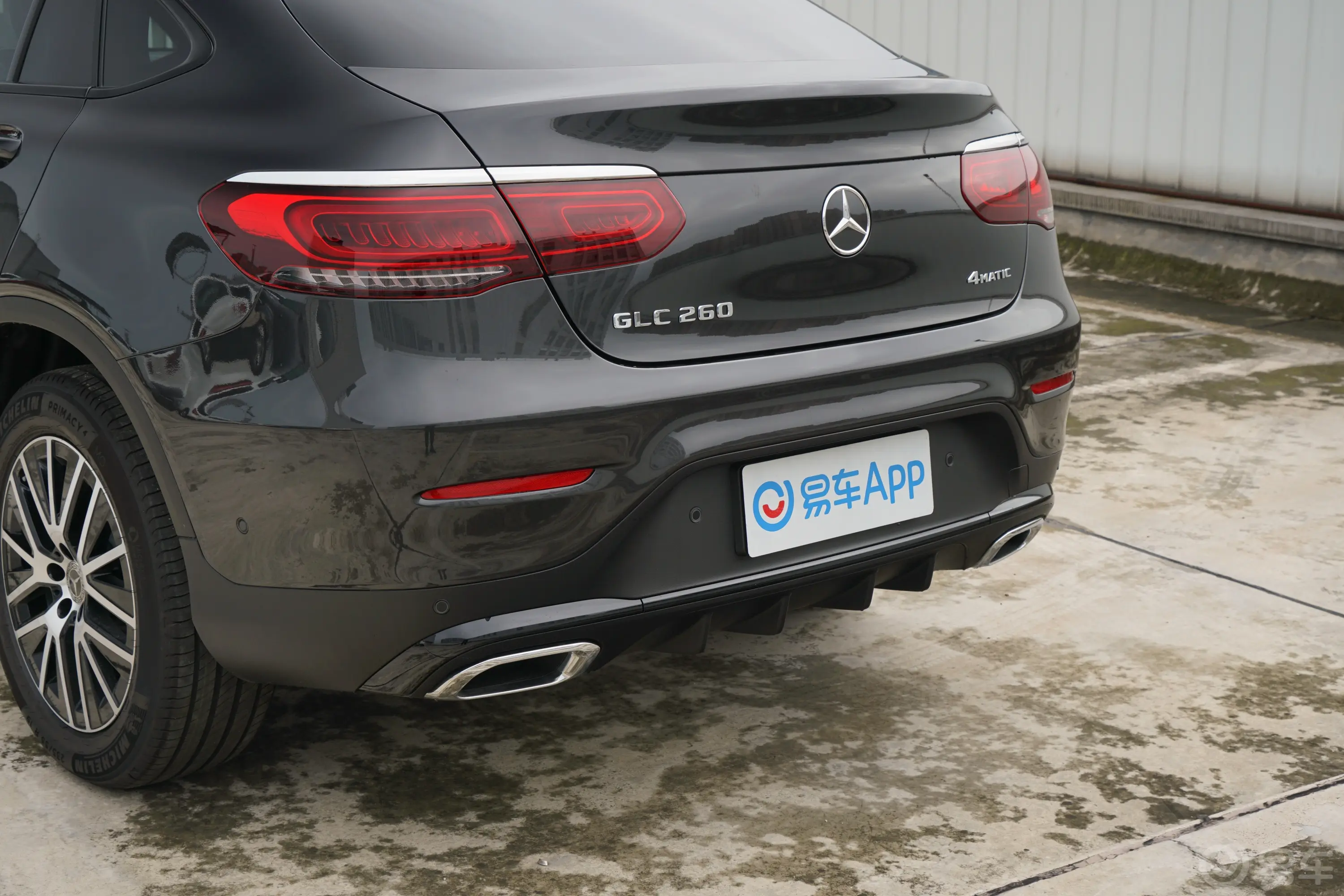 奔驰GLC轿跑改款 GLC 260 4MATIC 轿跑SUV车后雷达