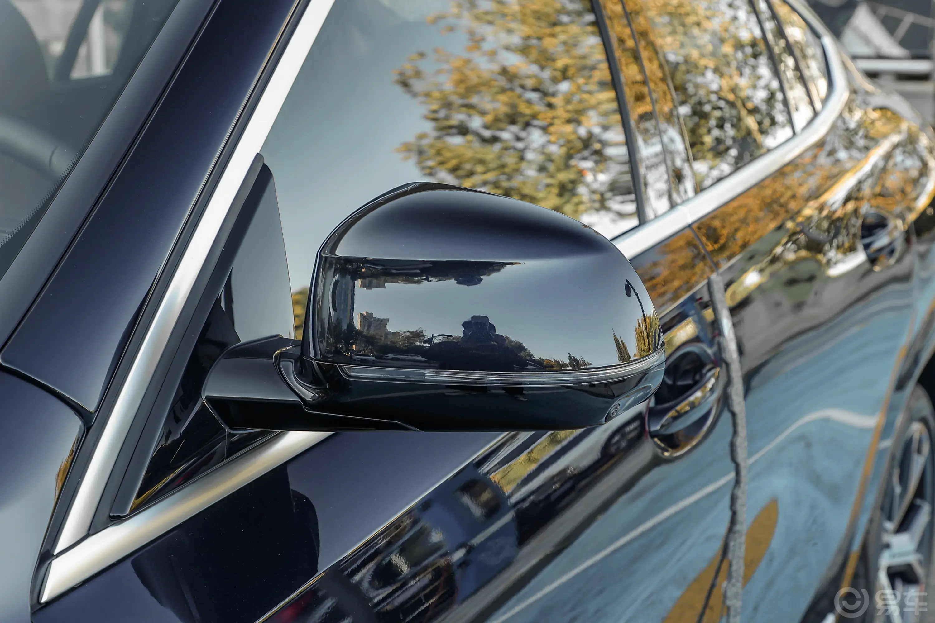 宝马X6改款 xDrive40i M运动套装主驾驶后视镜背面