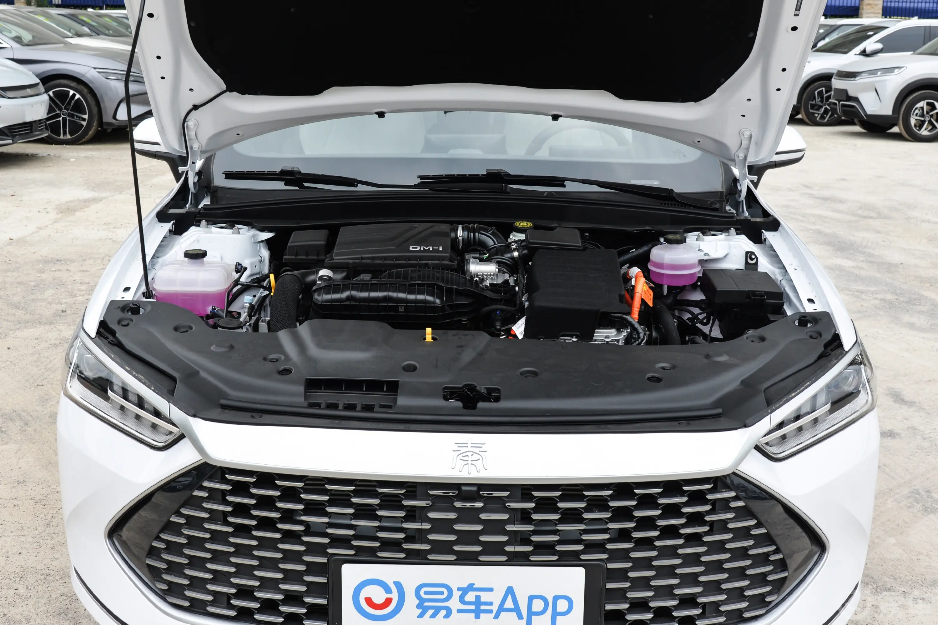 秦PLUS新能源DM-i 1.5L 55km 领航荣耀版发动机舱整体