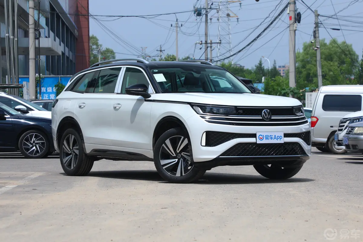 揽巡众享款 380TSI 四驱R-Line巡游版侧前45度车头向右水平