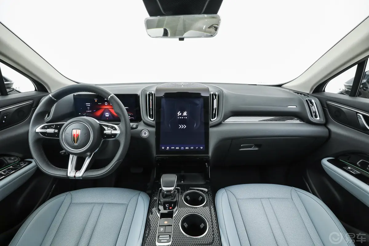红旗HS3 PHEV1.5T 115km 劲为版中控台整体