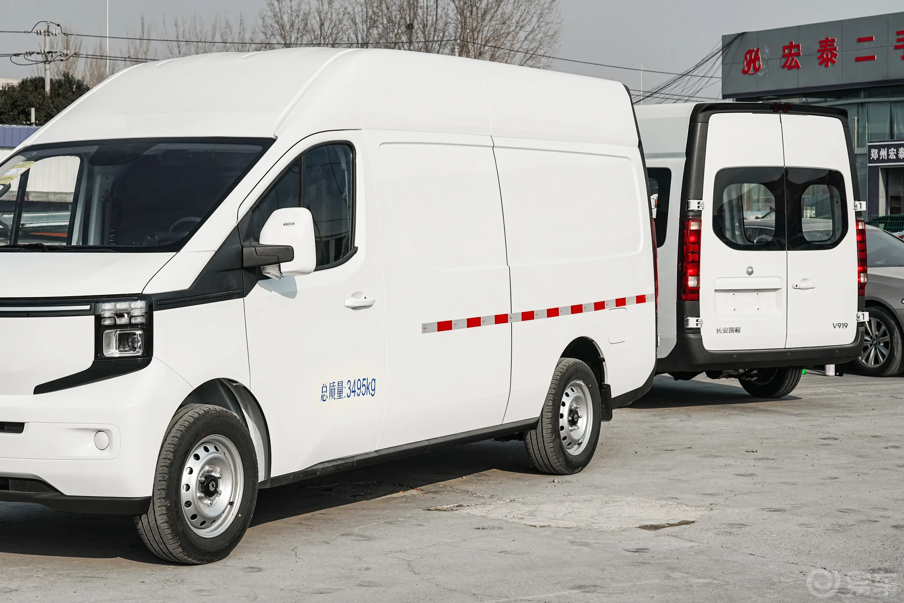 长安凯程V919301km 长轴高顶版 2座外观细节