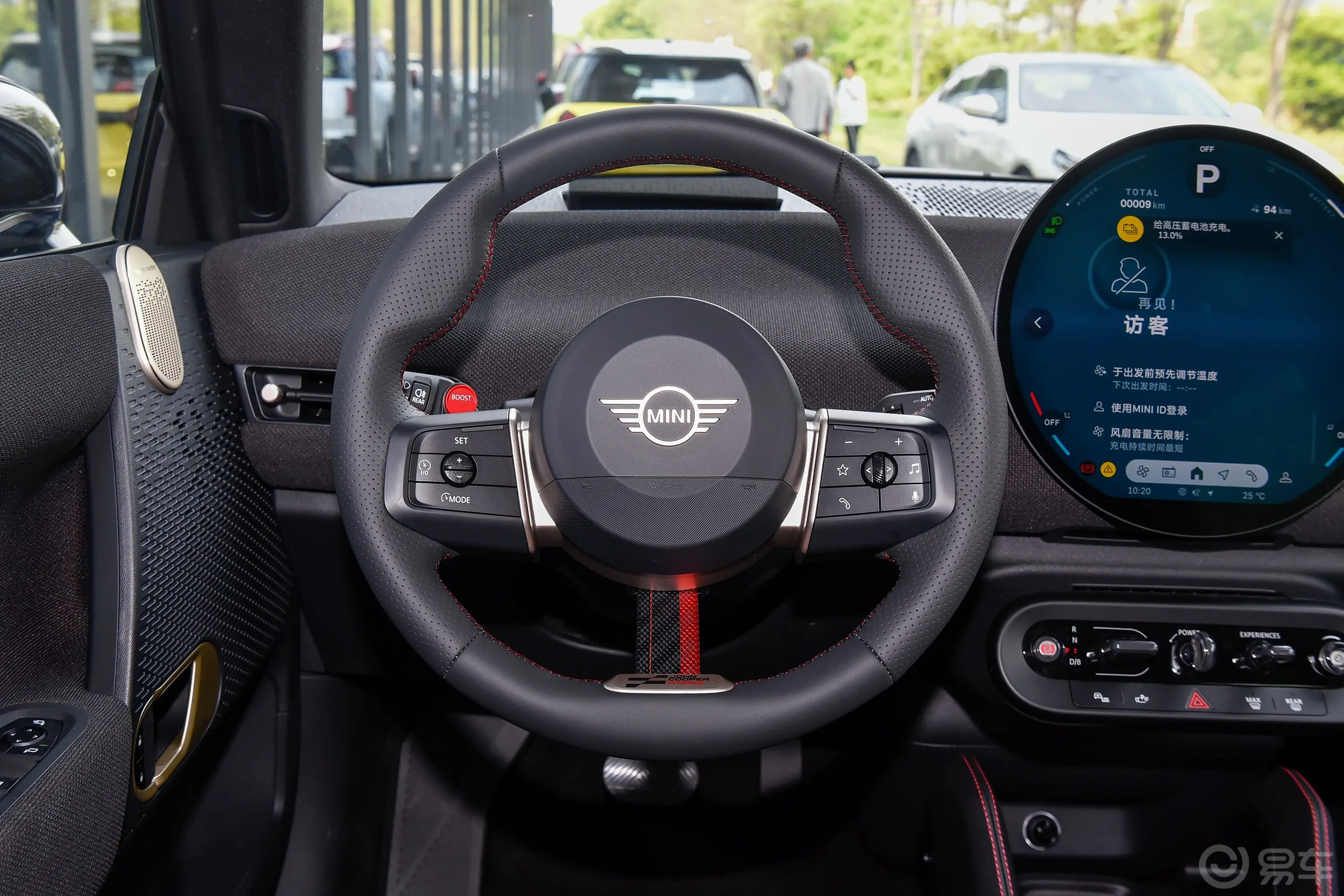 电动MINI JCW412km JOHN COOPER WORKS方向盘