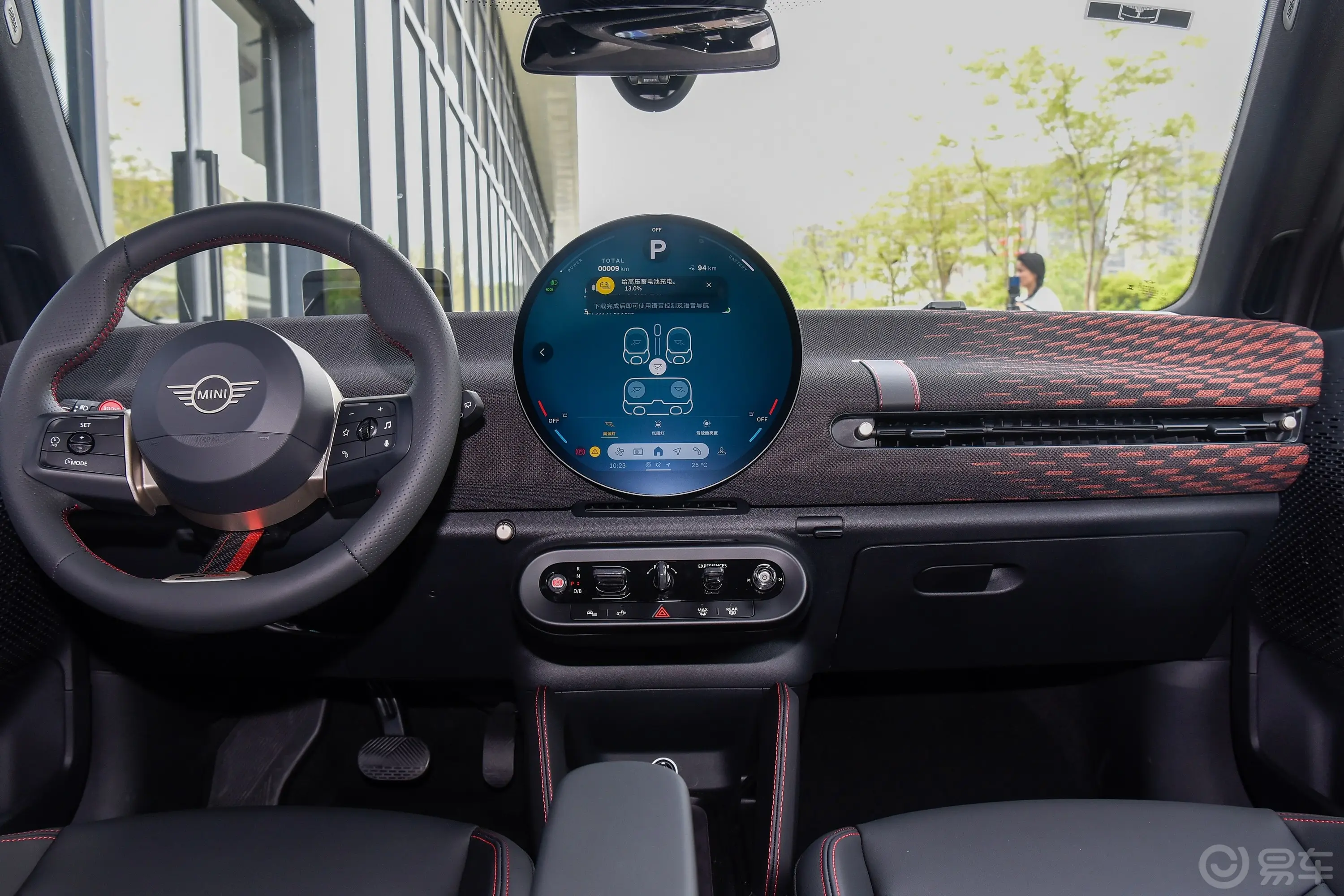 电动MINI JCW412km JOHN COOPER WORKS中控台整体