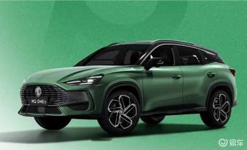 上汽名爵宣布将为MG ONE β提供全新荒野猎人哑光绿车身颜色
